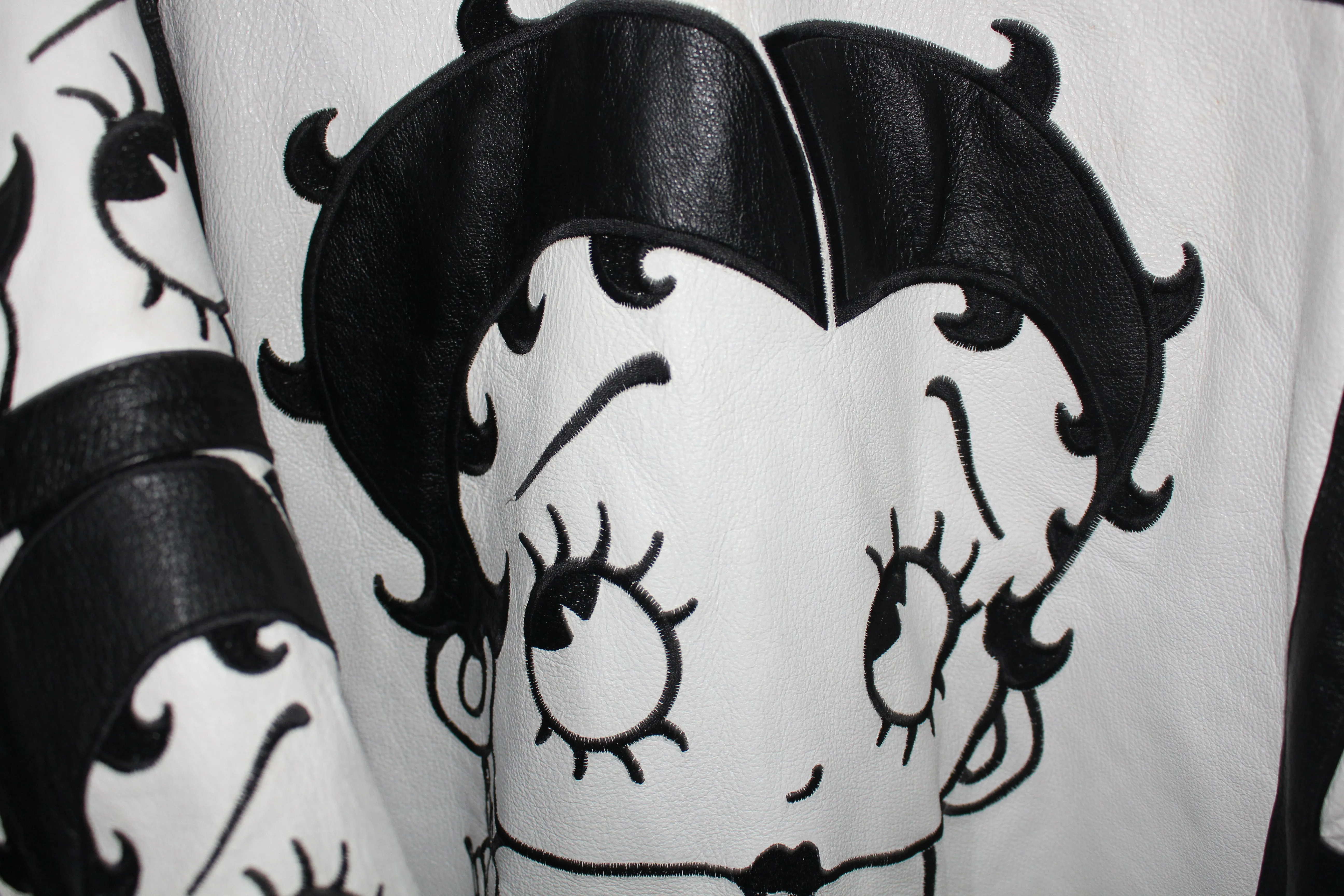 Rare Betty Boop American Toons Leather Jacket (XL)