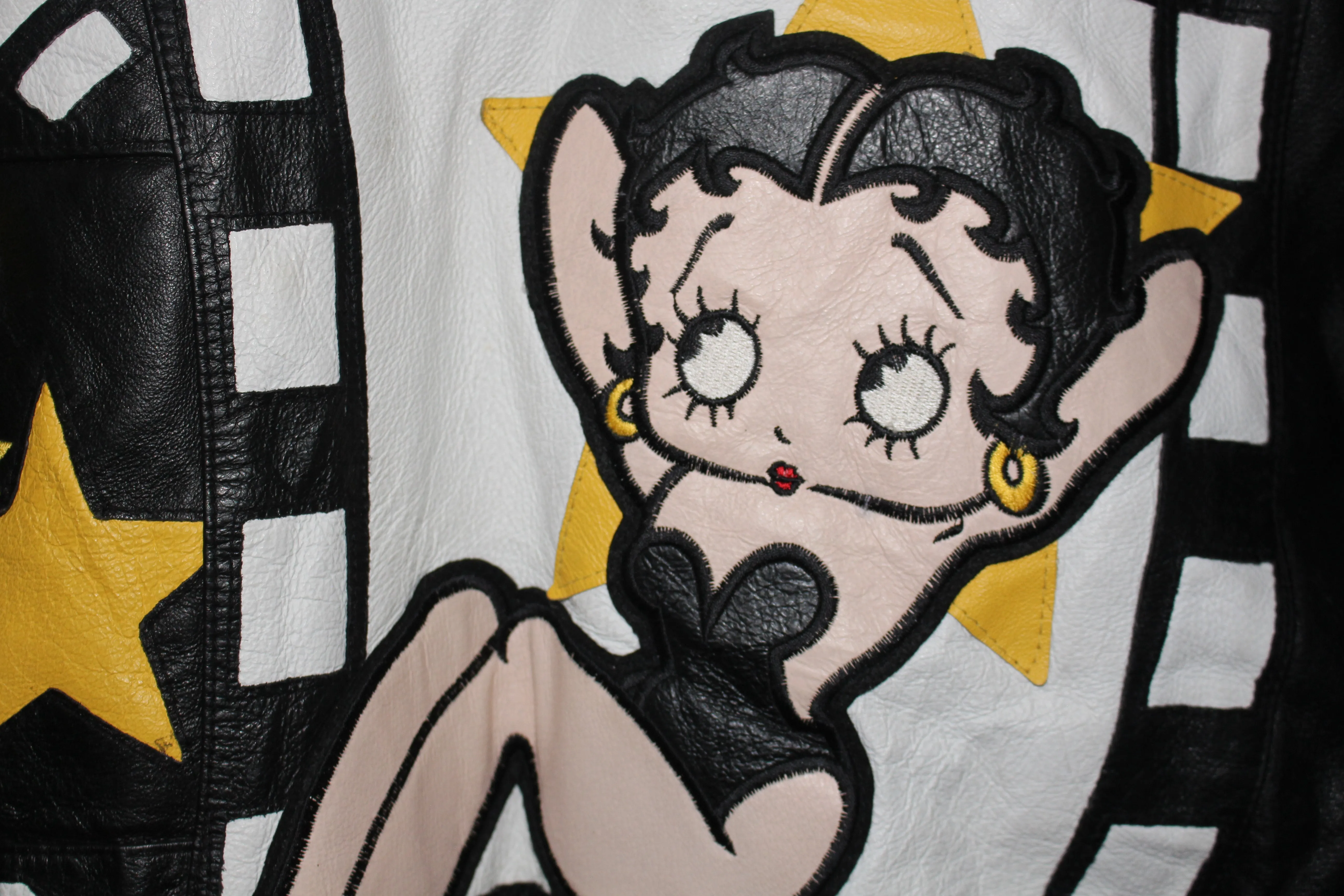 Rare Betty Boop Leather Jacket (M)