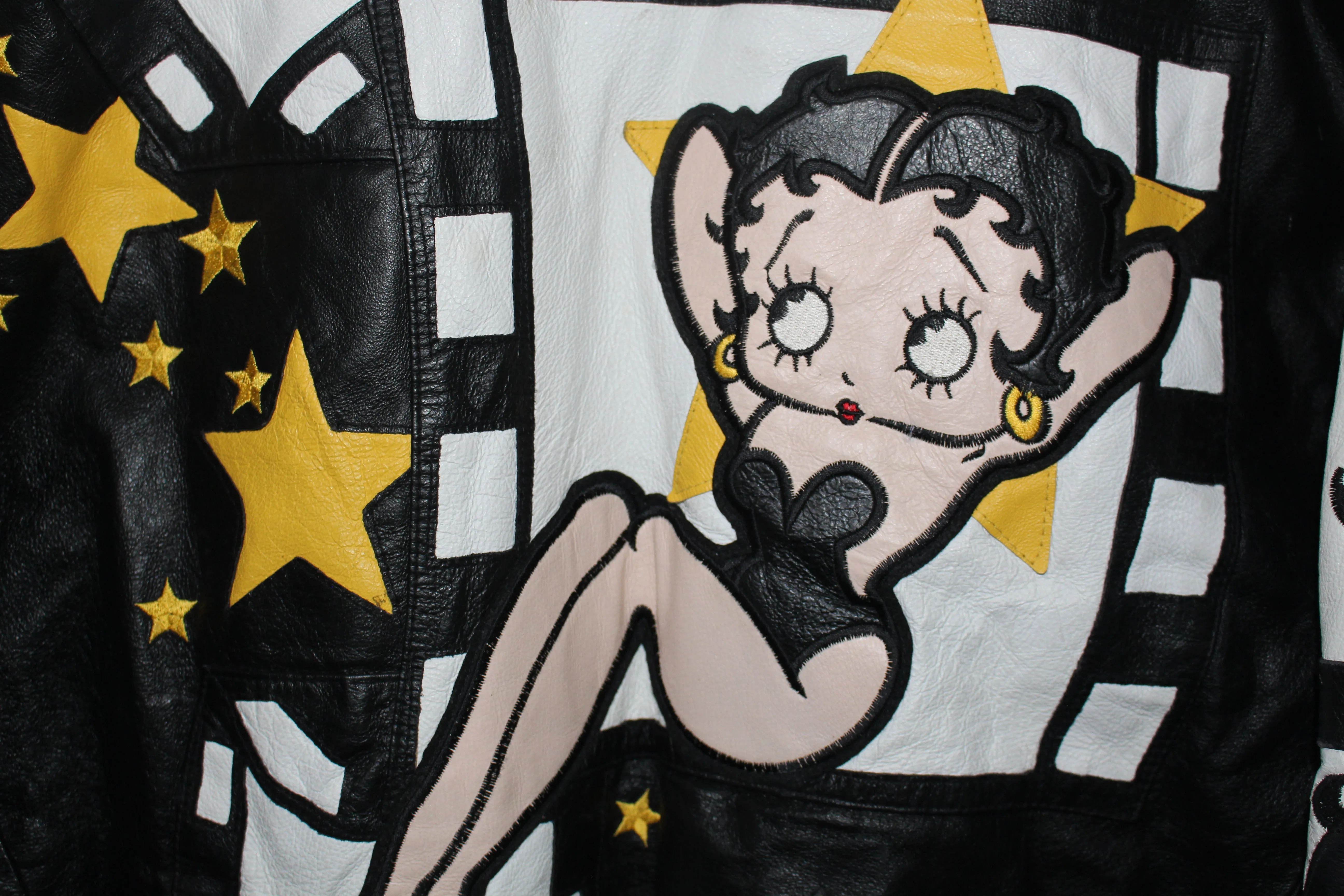 Rare Betty Boop Leather Jacket (M)