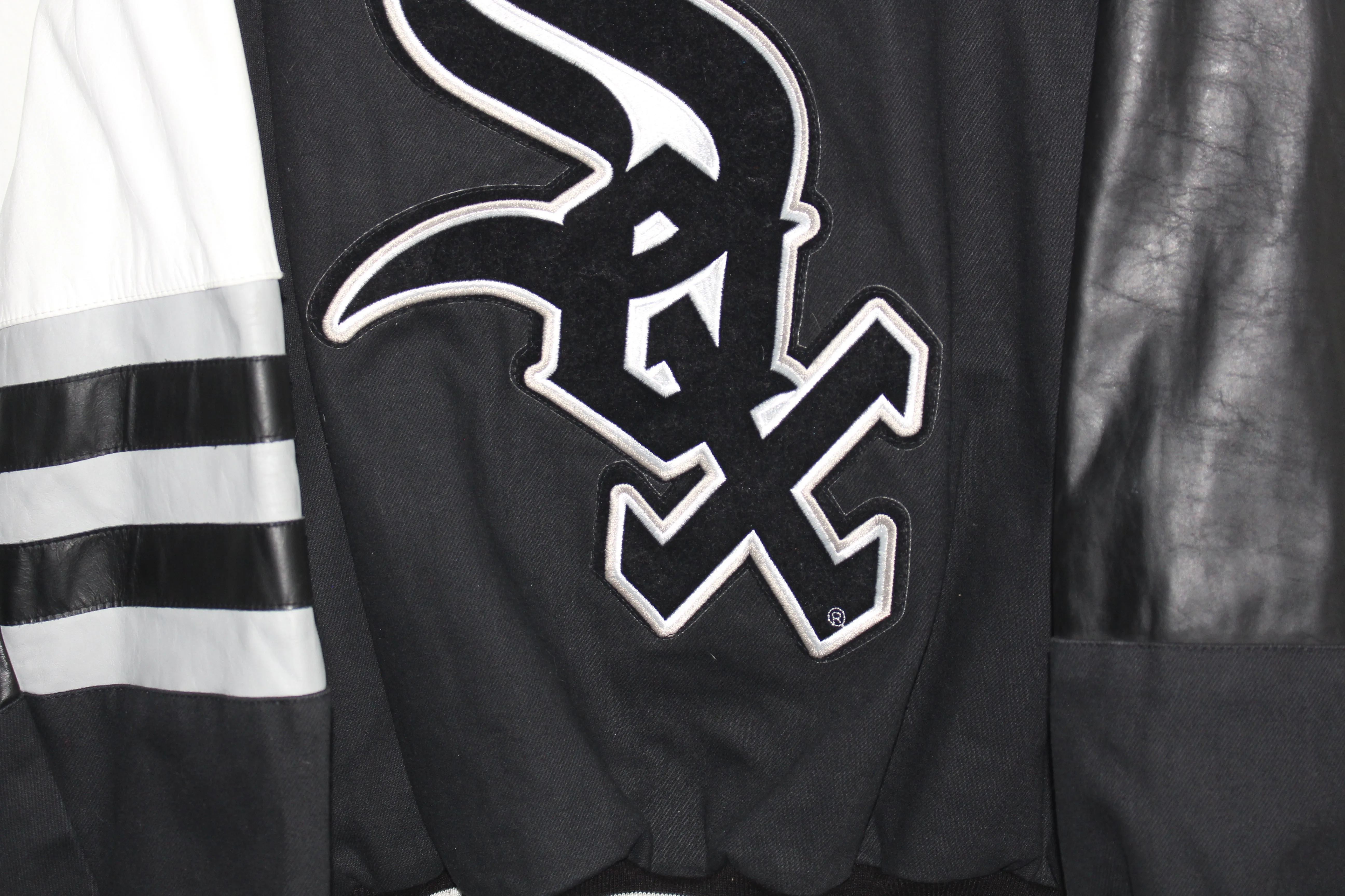 Rare Chicago White Sox Jeff Hamilton Leather Jacket (XXL)