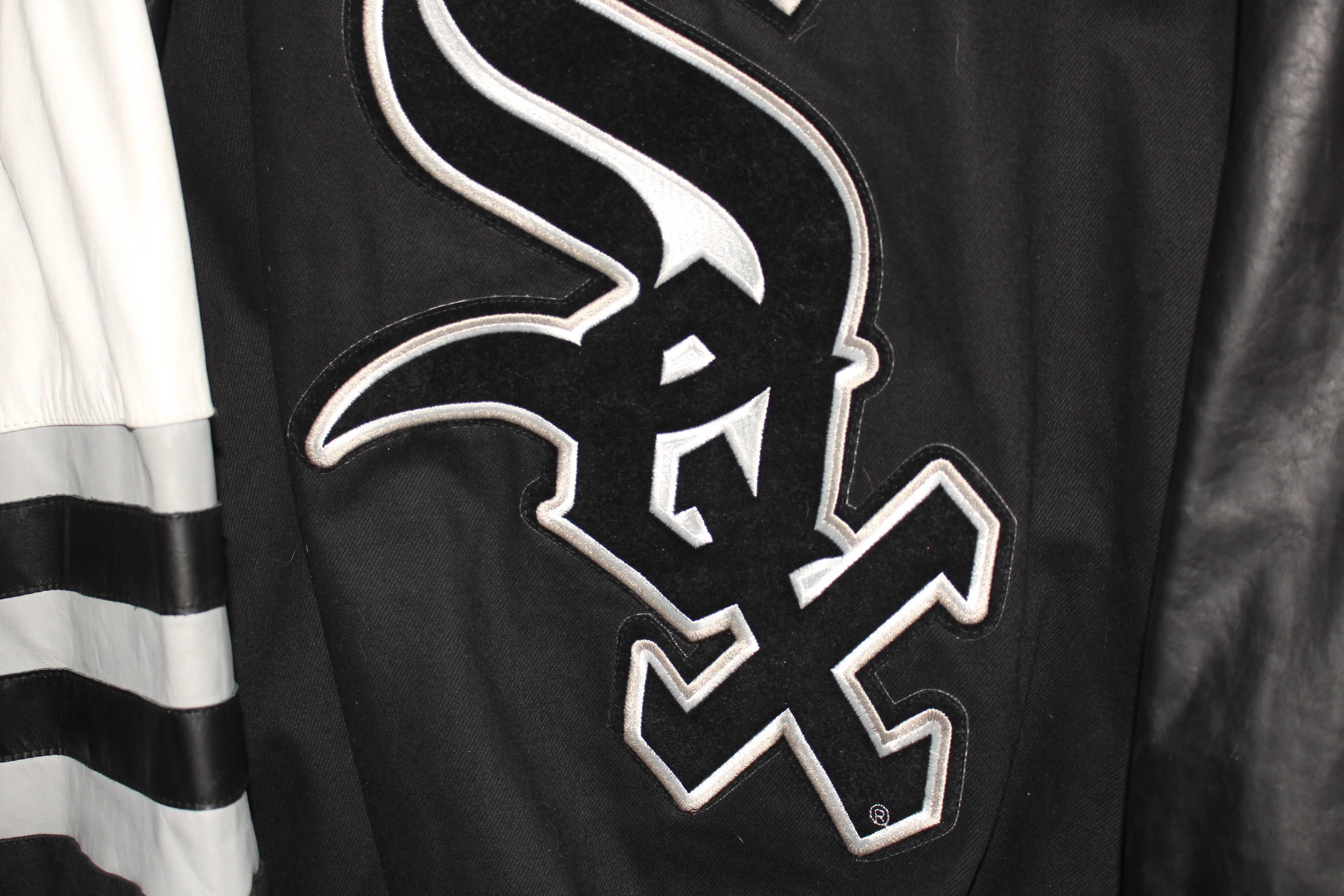 Rare Chicago White Sox Jeff Hamilton Leather Jacket (XXL)