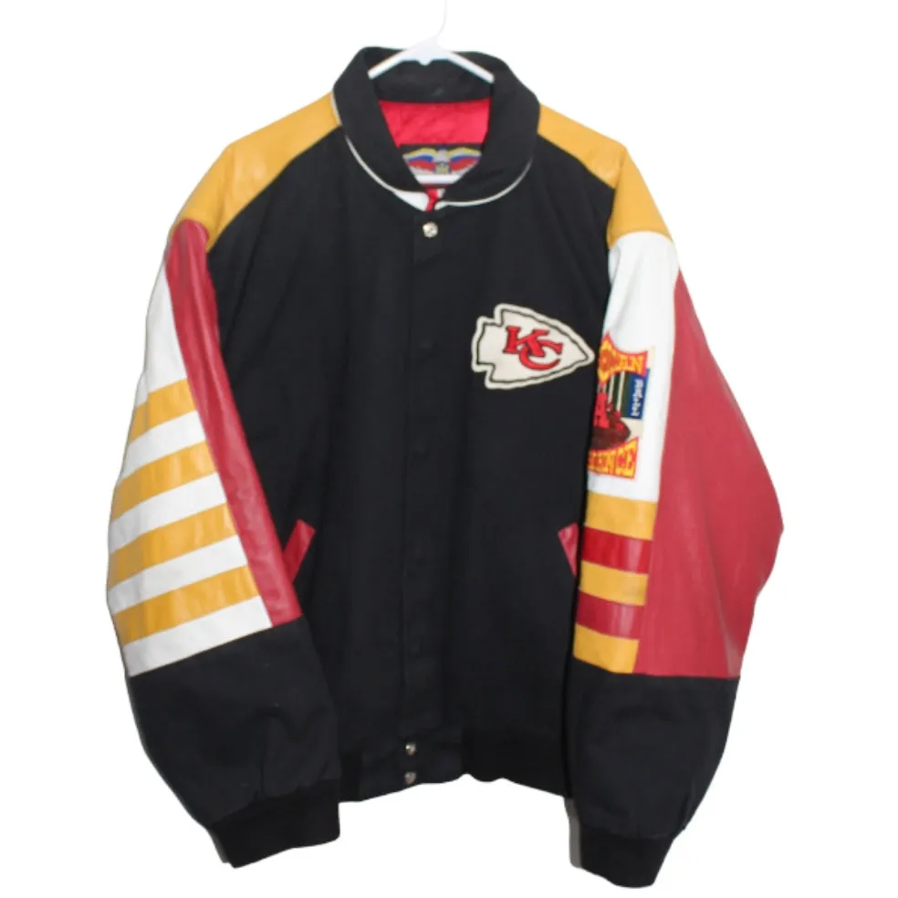 Rare Kansas City Chiefs Jeff Hamilton Leather Jacket (XL)