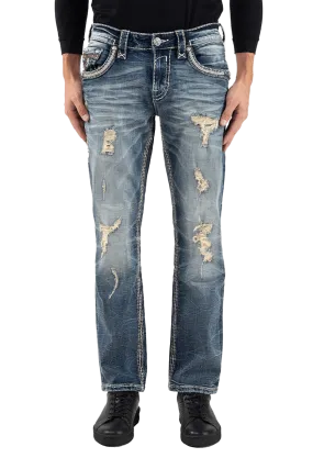 Rock Revival Men's Armie J212r Straight Jeans