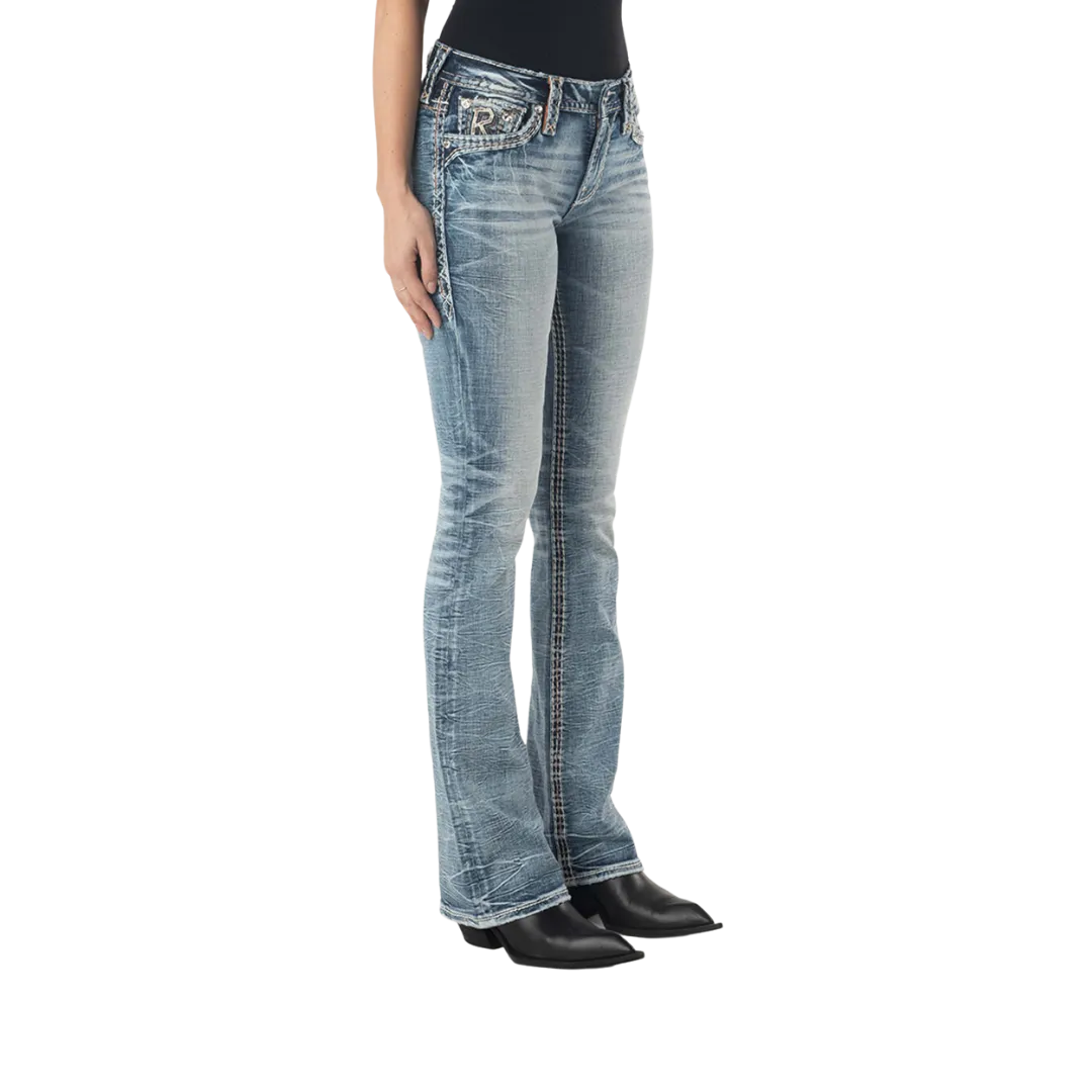 Rock Revival Women's Jacqulyn Boot Cut Jeans