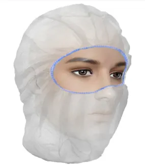 Ronco Care Balaclava Blanc PP Léger Taille Unique 500/Caisse