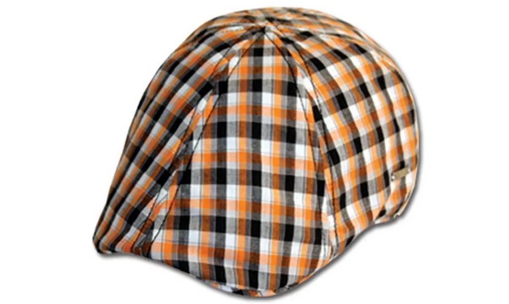 Sakkas Men's Balmoral Plaid Newsboy Ivy Flat Cap