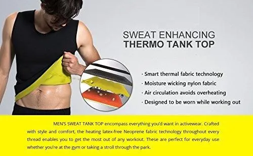 SculptSweat® Men's Sauna Sweat Shirt ~ Increase Weight Loss!