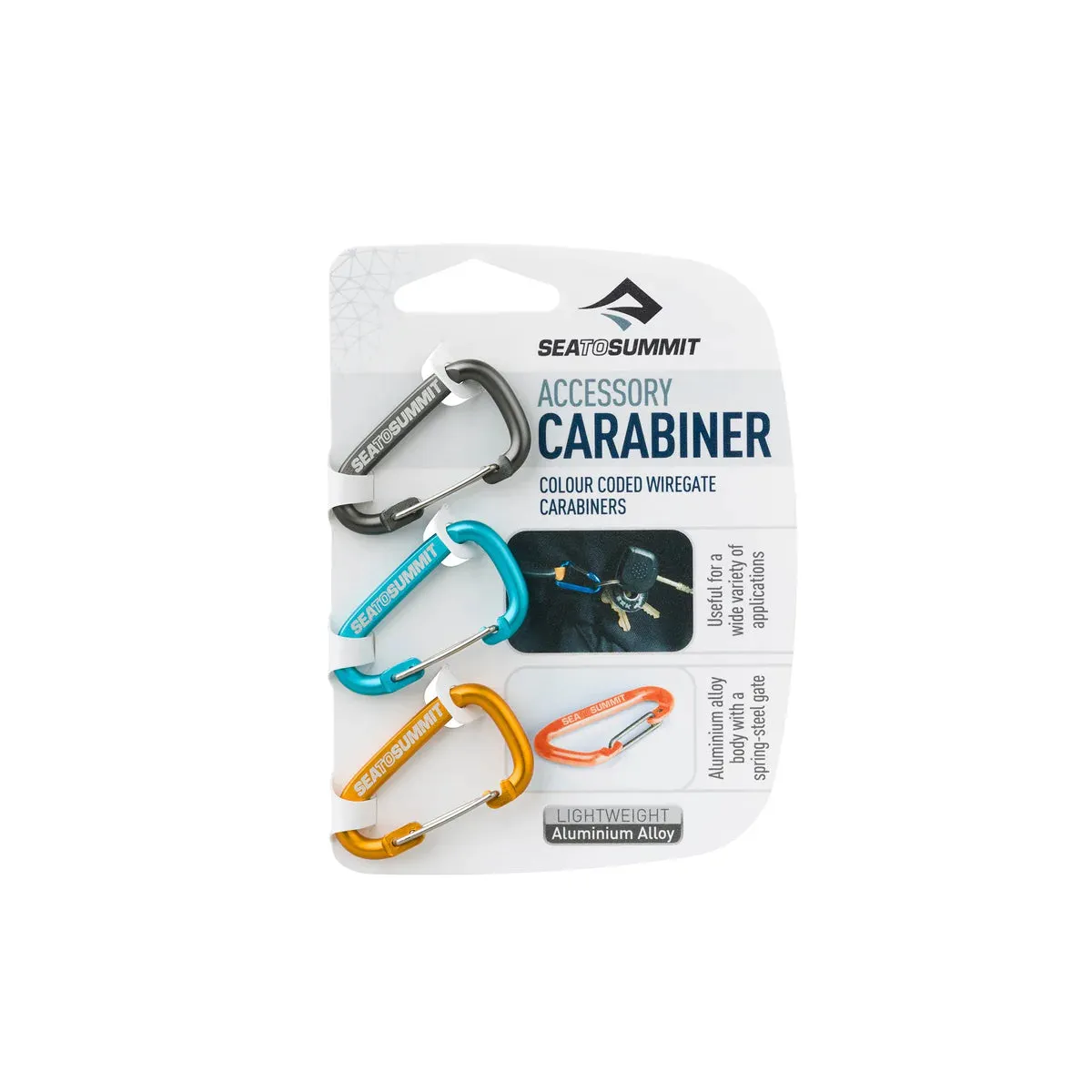 SEA TO SUMMIT Small Accessory Carabiner Pk3