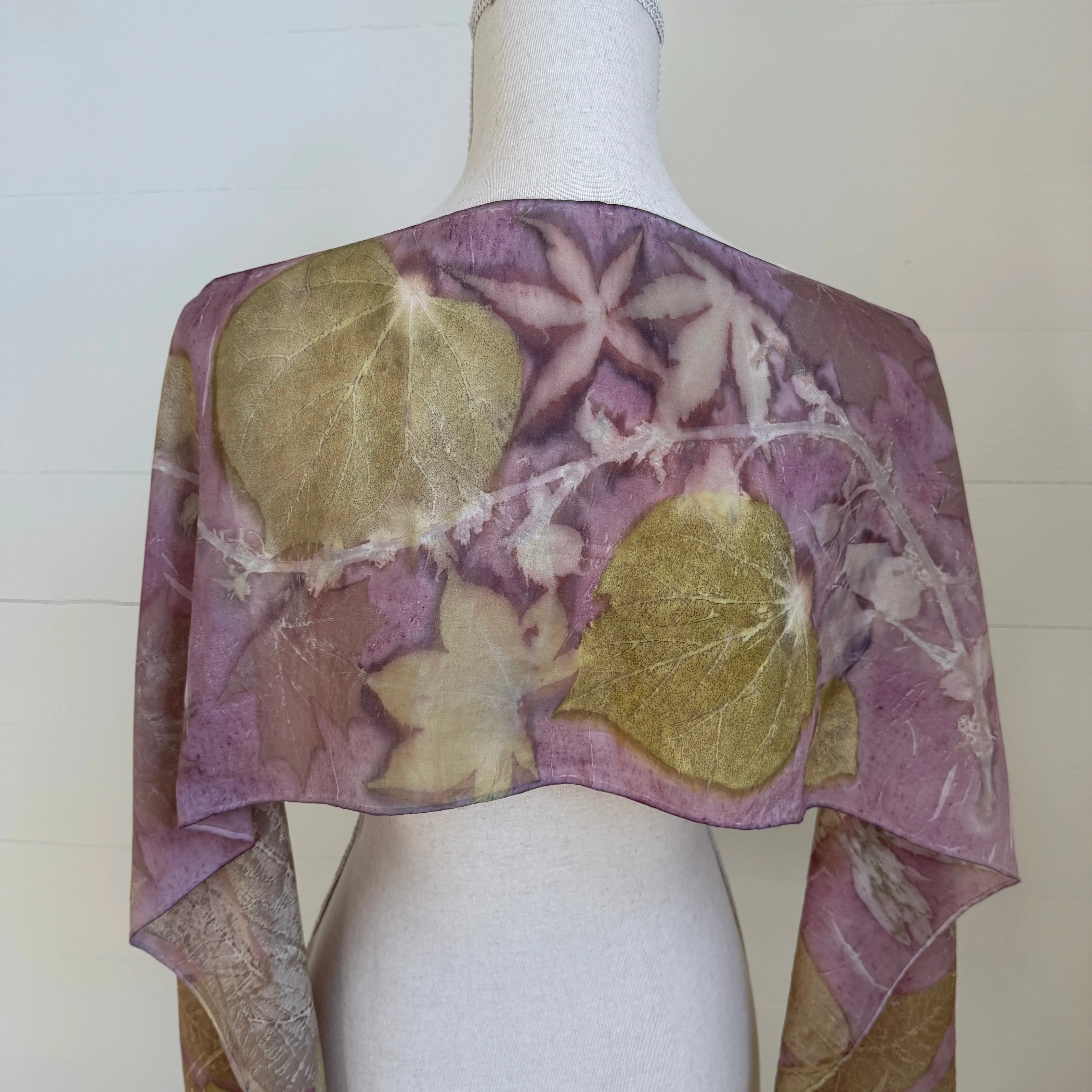 Silk Scarf | "Vicki" Cochineal - Sappanwood