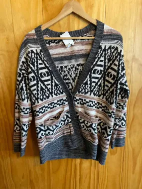 Size Small Lucky Brand Multi-Color Women's Sweater & Sweatshirt