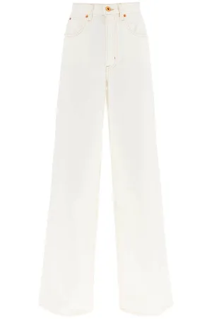 Slvrlake 'eva' wide leg high waist jeans