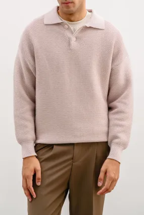 SOFT POLO SWEATER