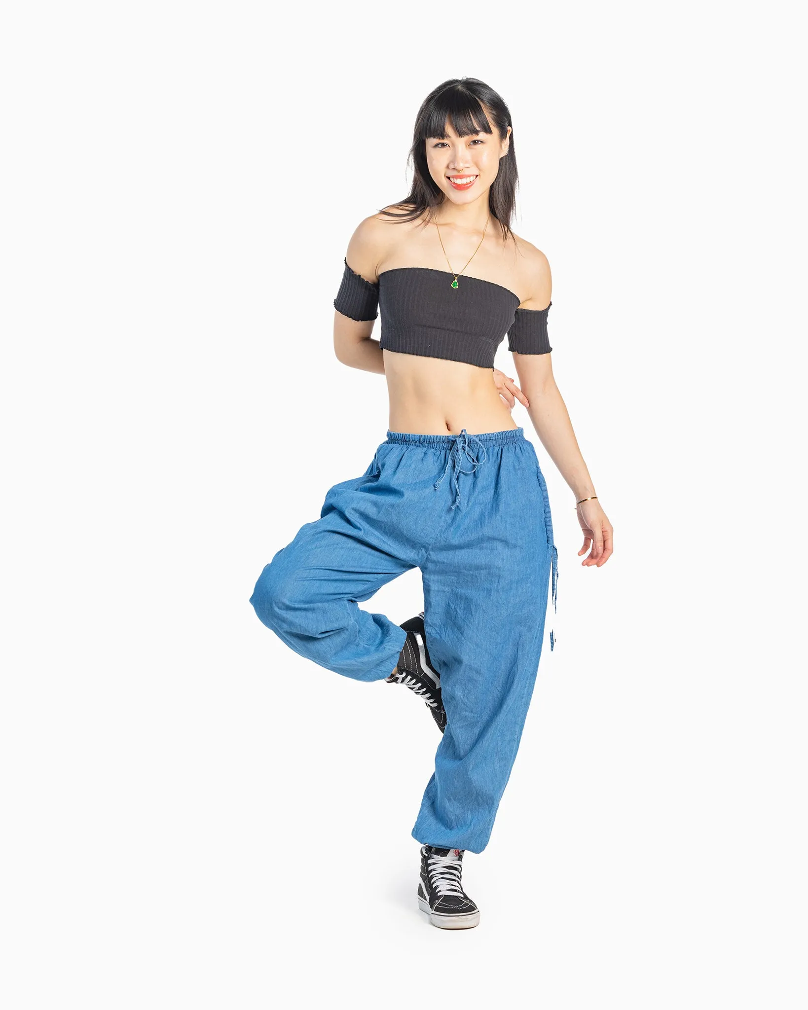 Solid Miami Jogger Harem Pants