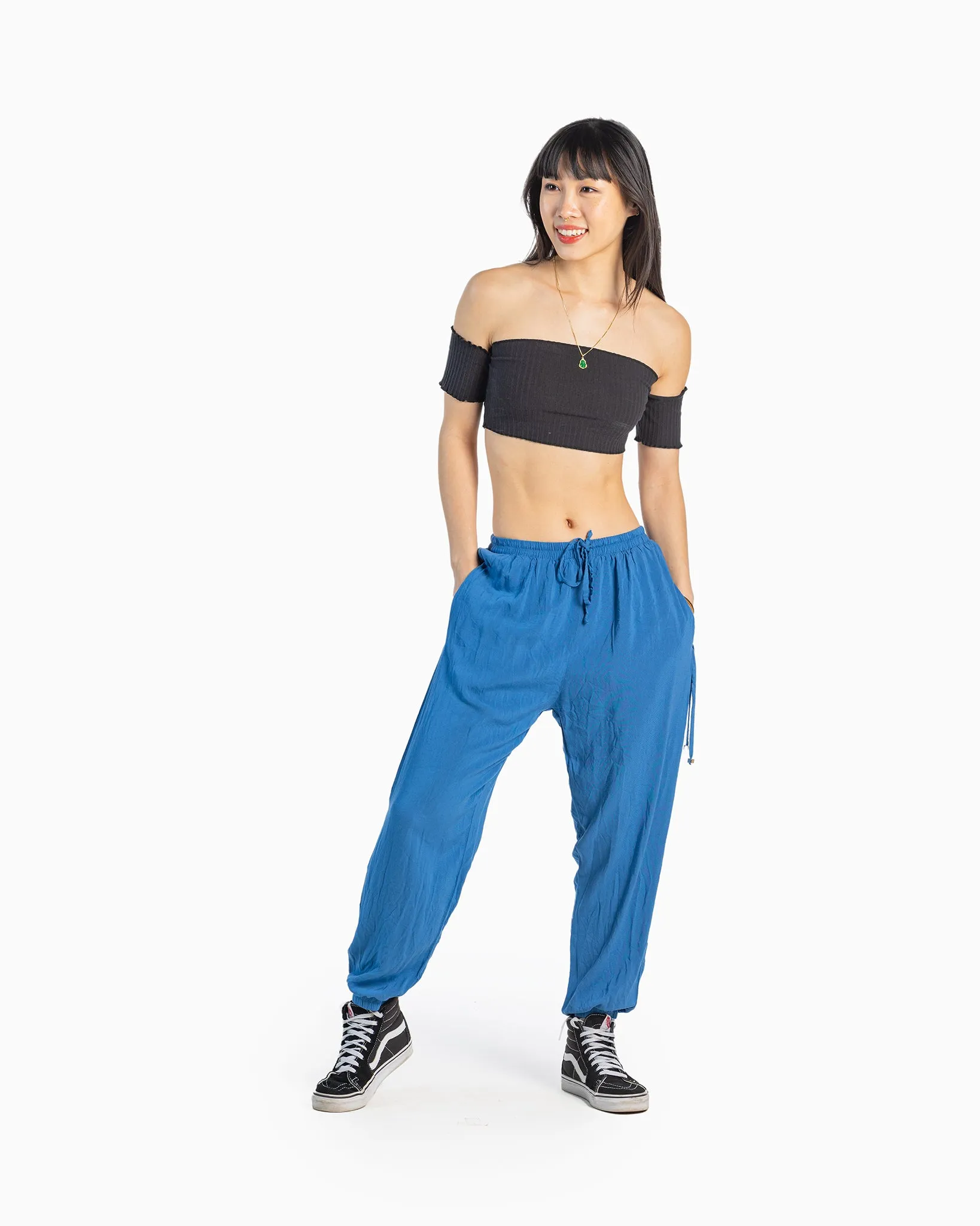 Solid Miami Jogger Harem Pants