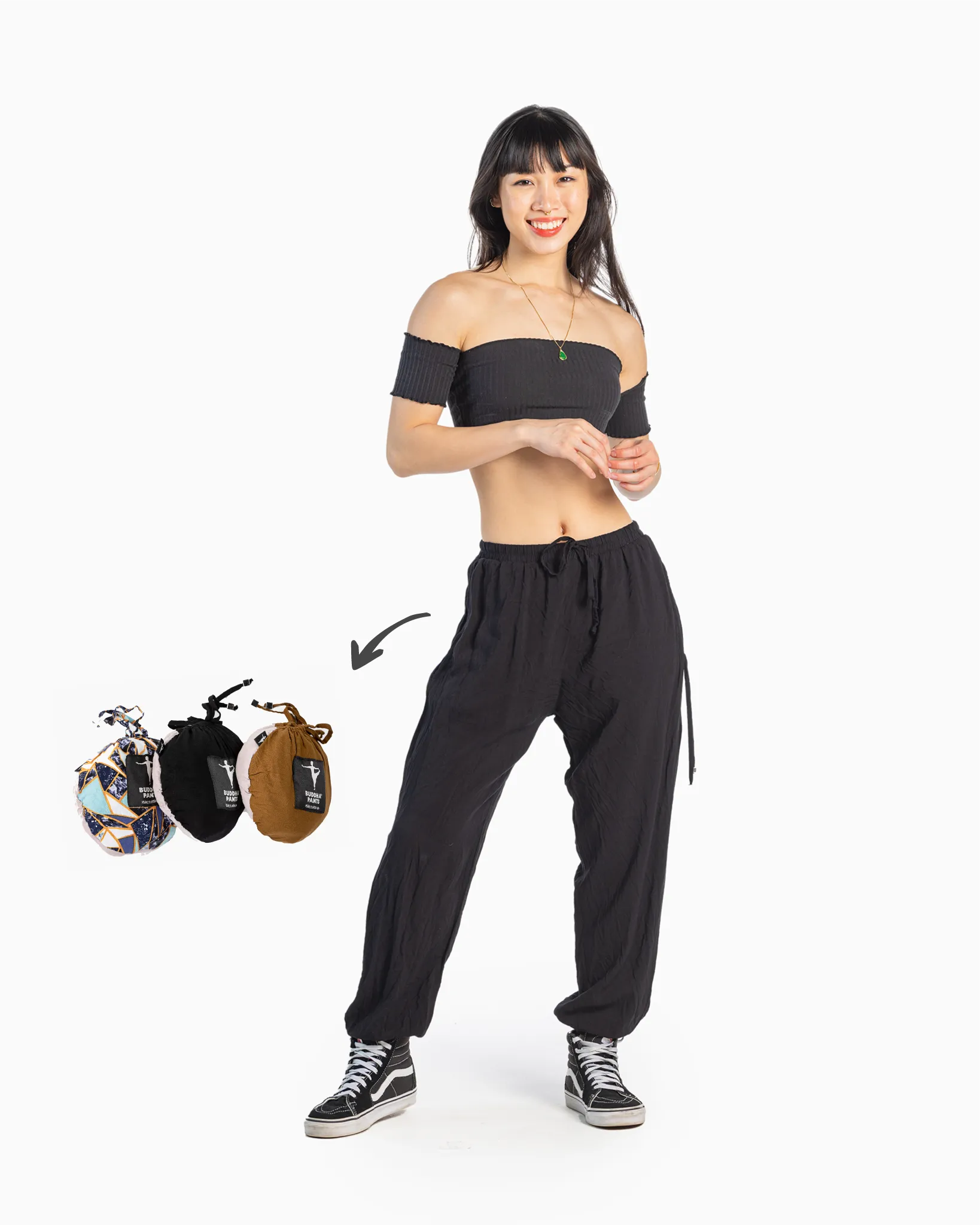 Solid Miami Jogger Harem Pants