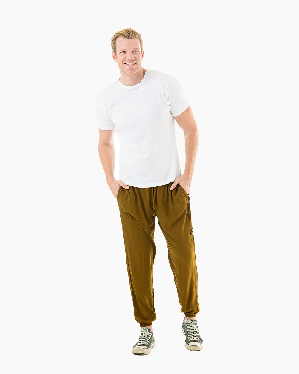 Solid Miami Jogger Harem Pants