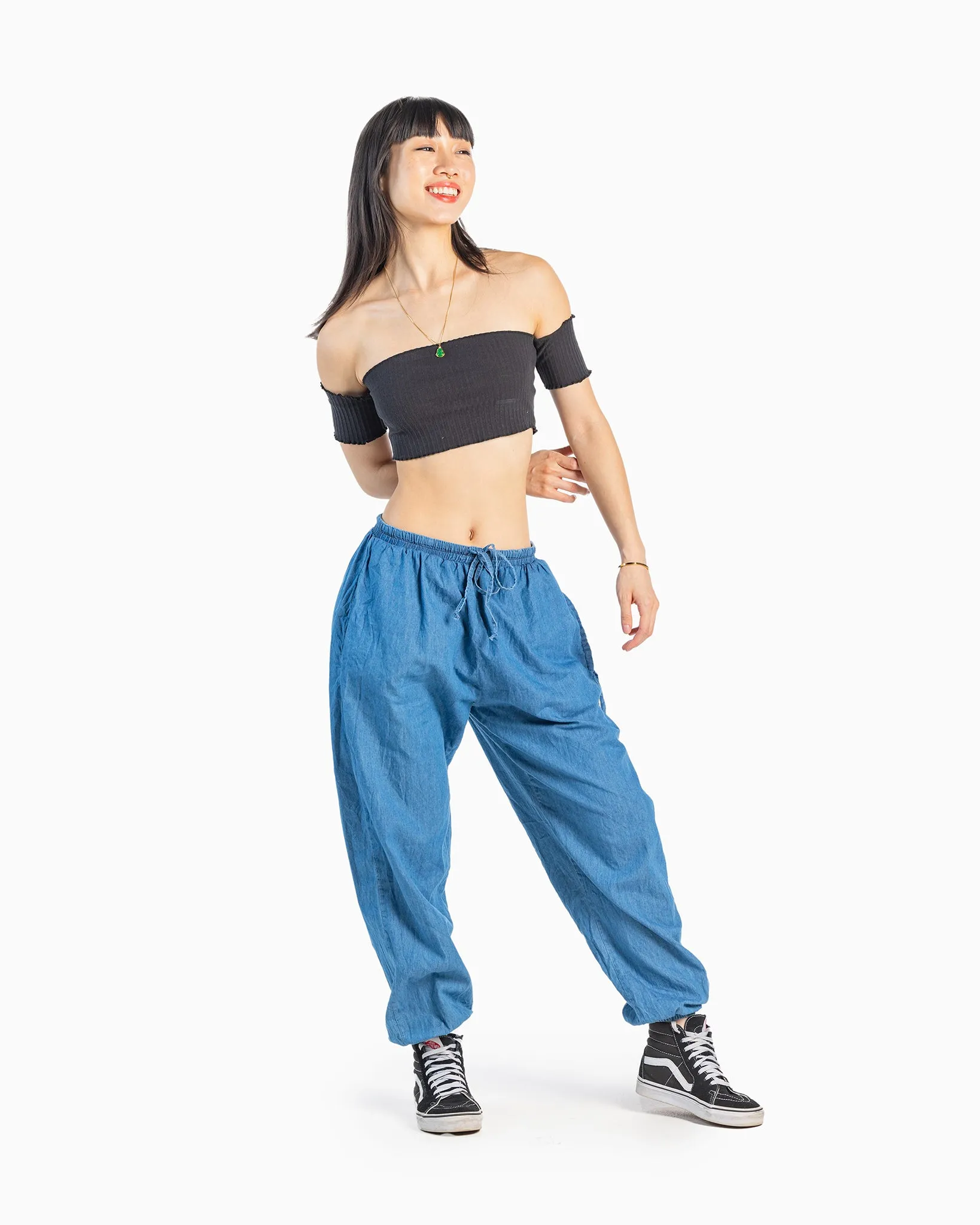 Solid Miami Jogger Harem Pants