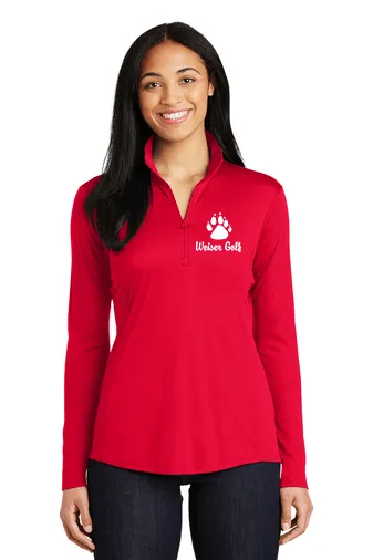 Sport-Tek® Ladies PosiCharge® Competitor™ 1/4-Zip Pullover