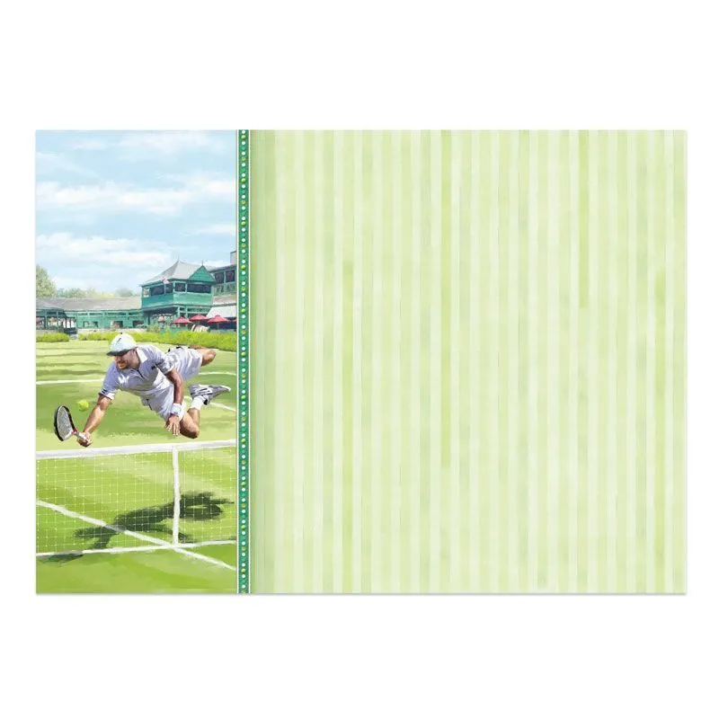 Sports & Hobbies Deco-Large Set - Time For Tennis