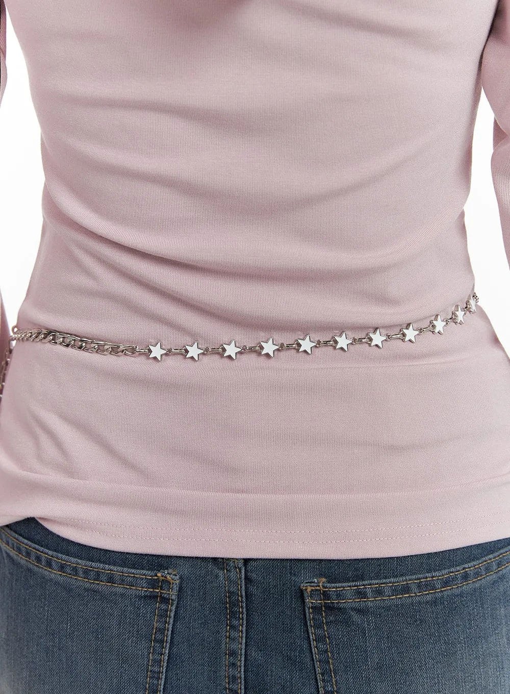 Star Waist Chain Belt CF419