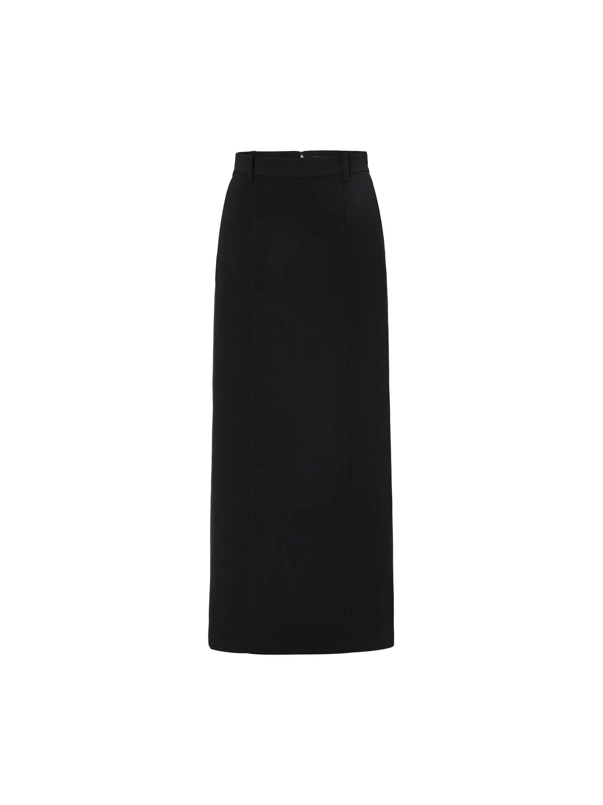 Straight Cut Maxi Skirt