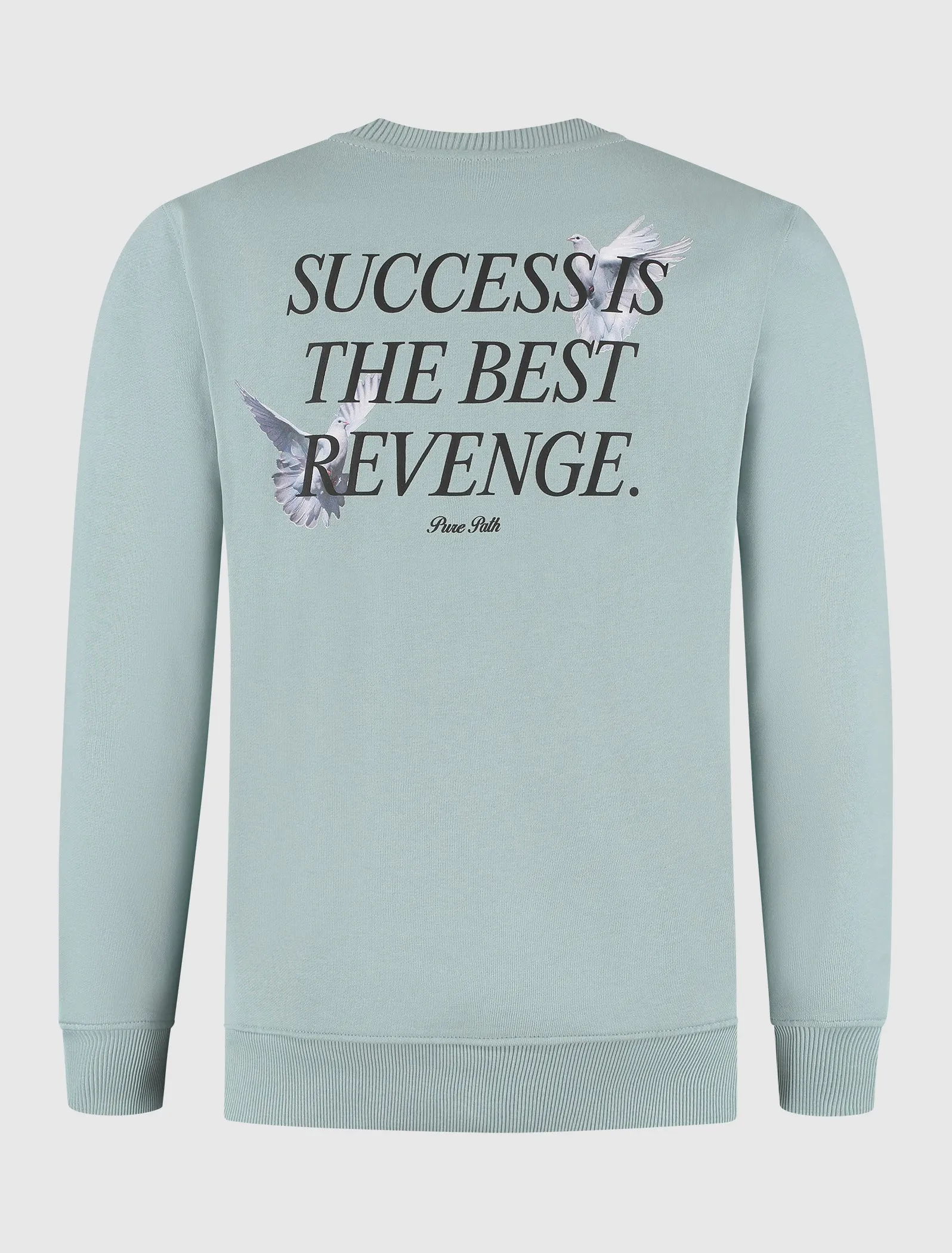 Success Sweater | Blue Grey