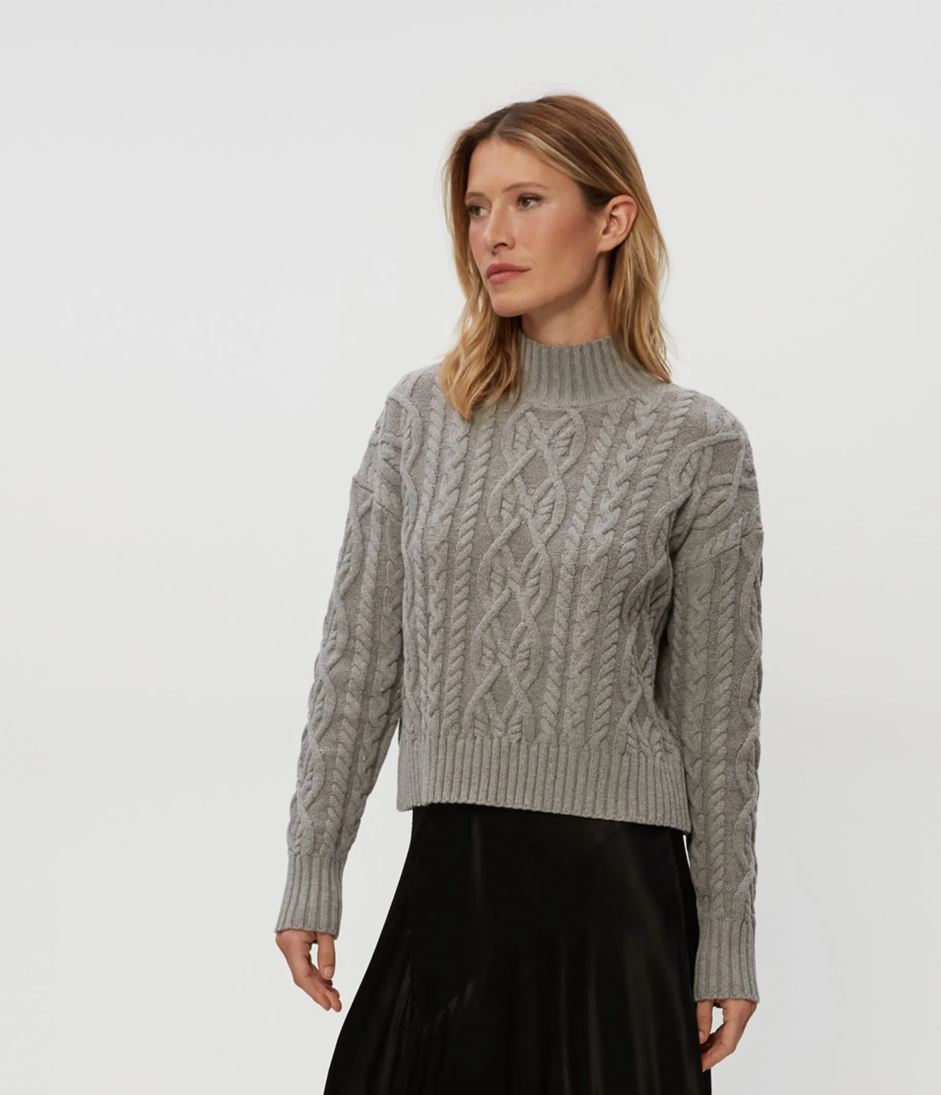 Suki Cable Knit Sweater