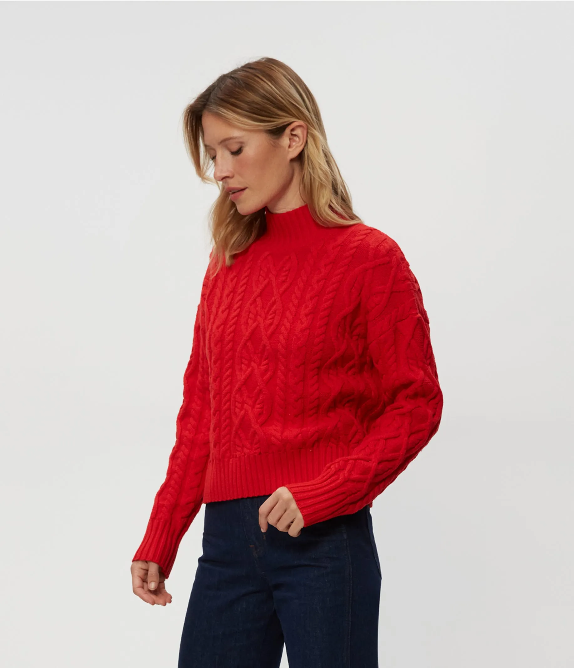 Suki Cable Knit Sweater