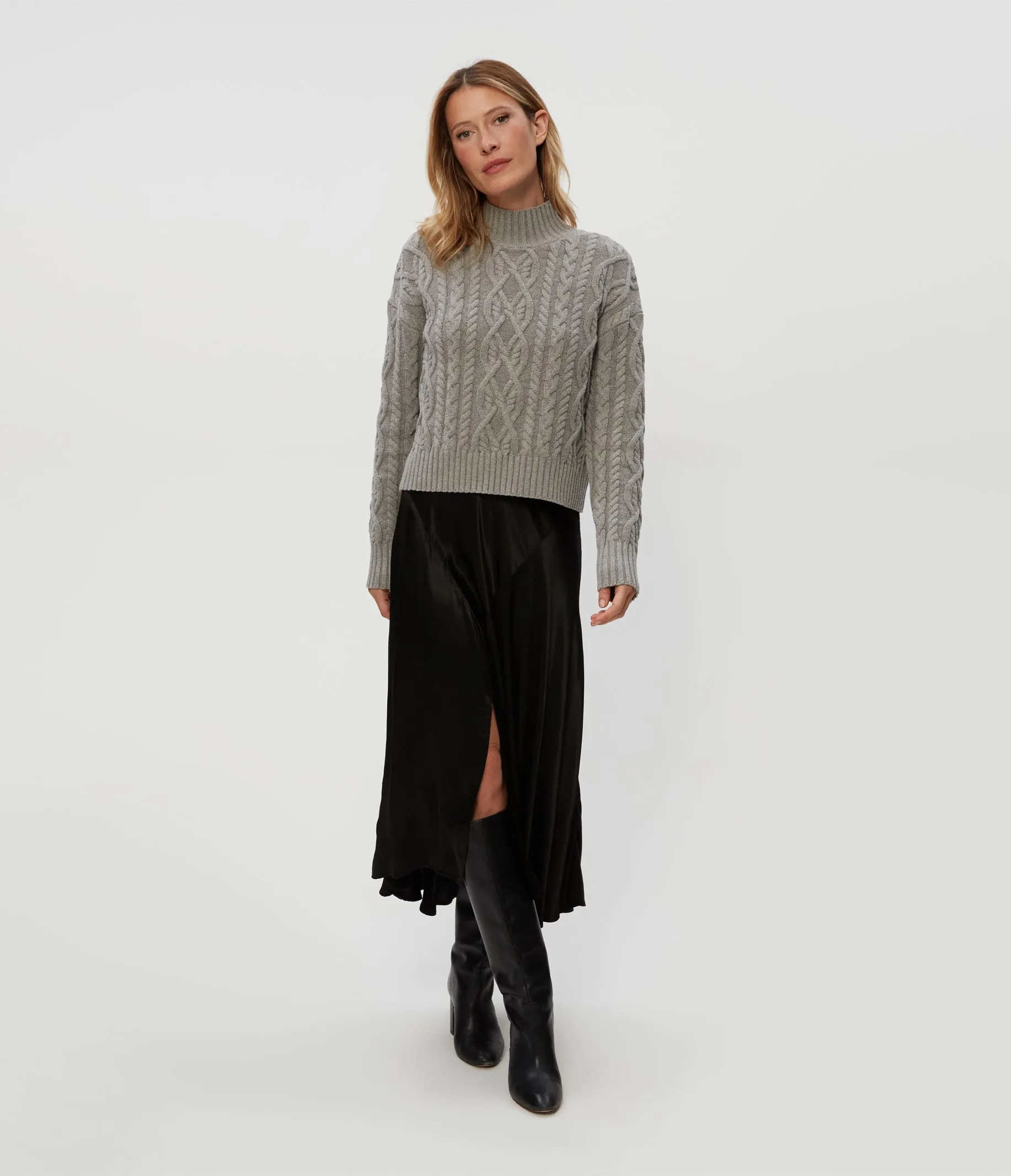 Suki Cable Knit Sweater