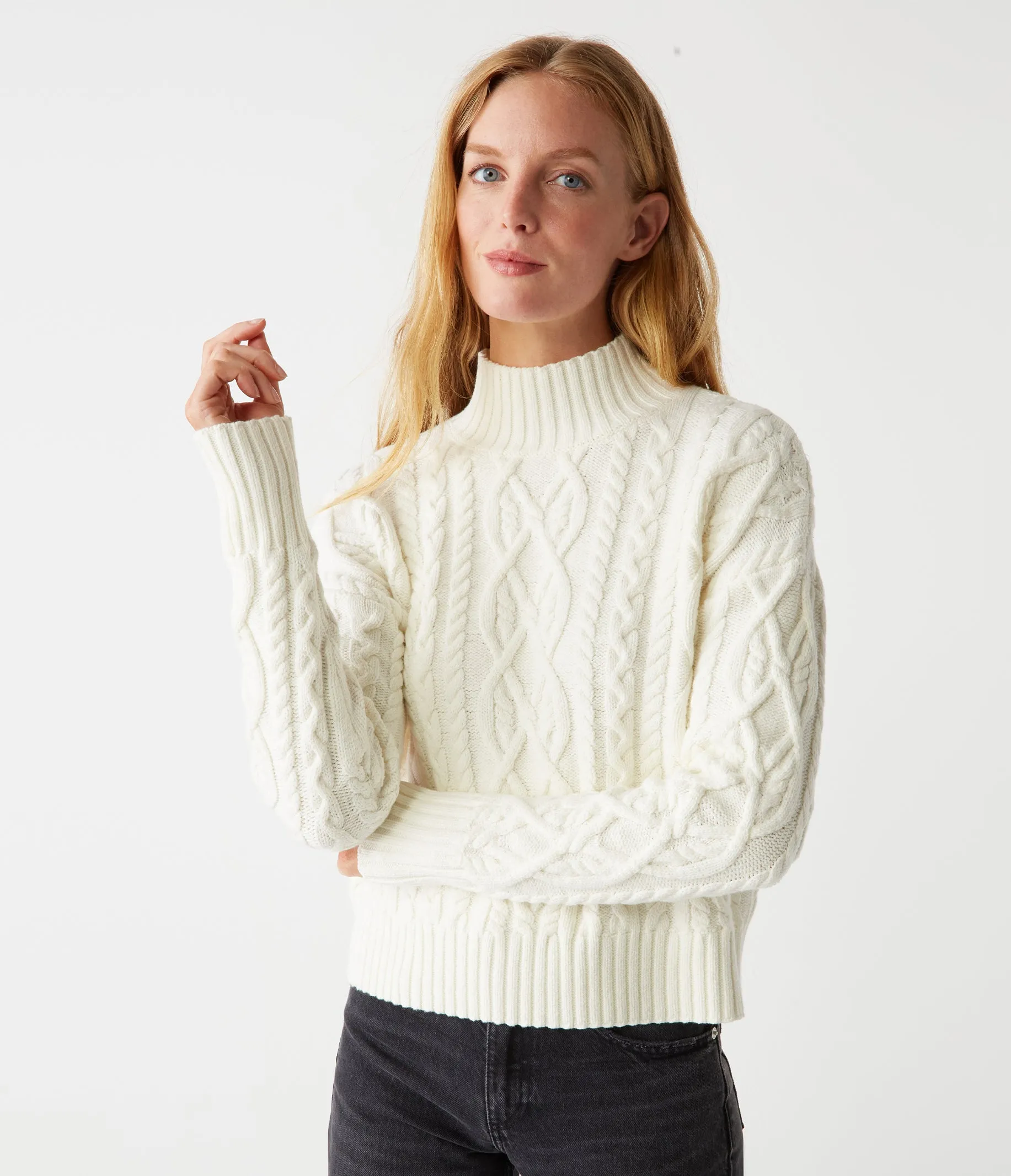 Suki Cable Knit Sweater