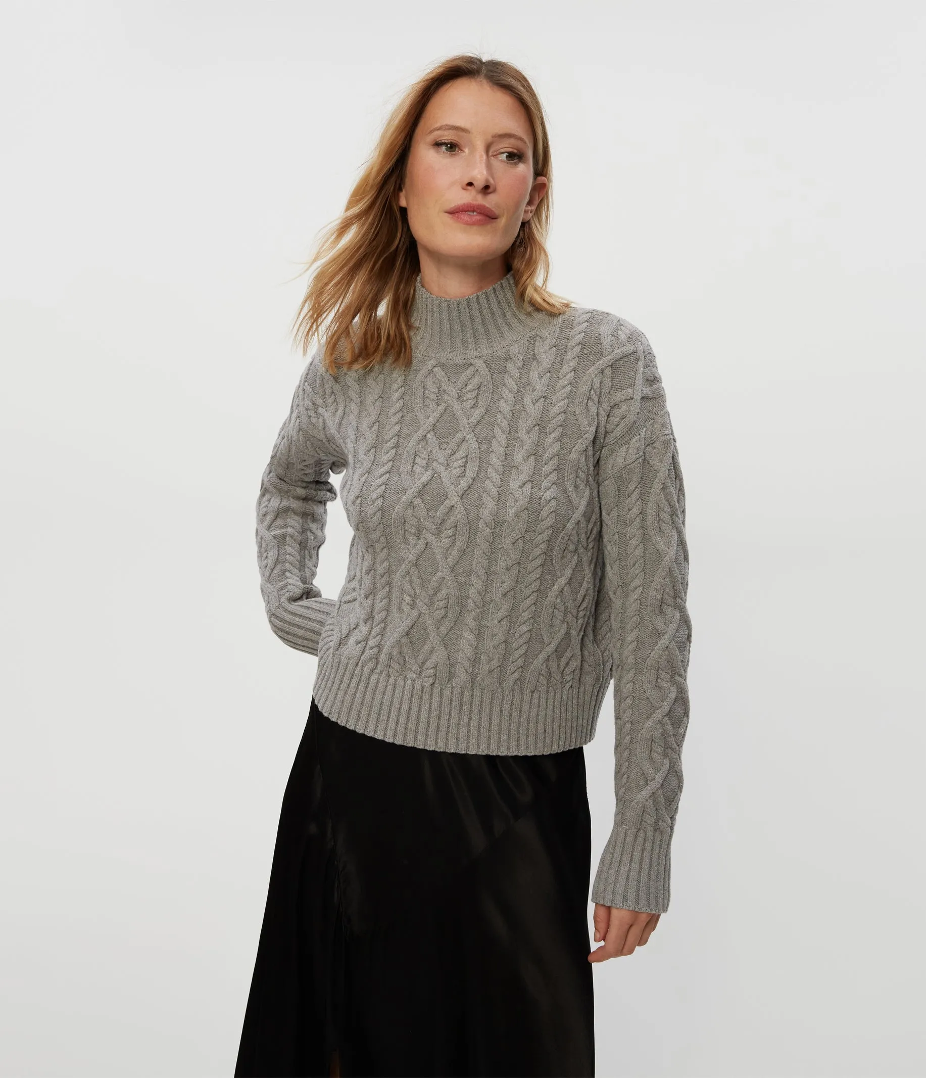 Suki Cable Knit Sweater