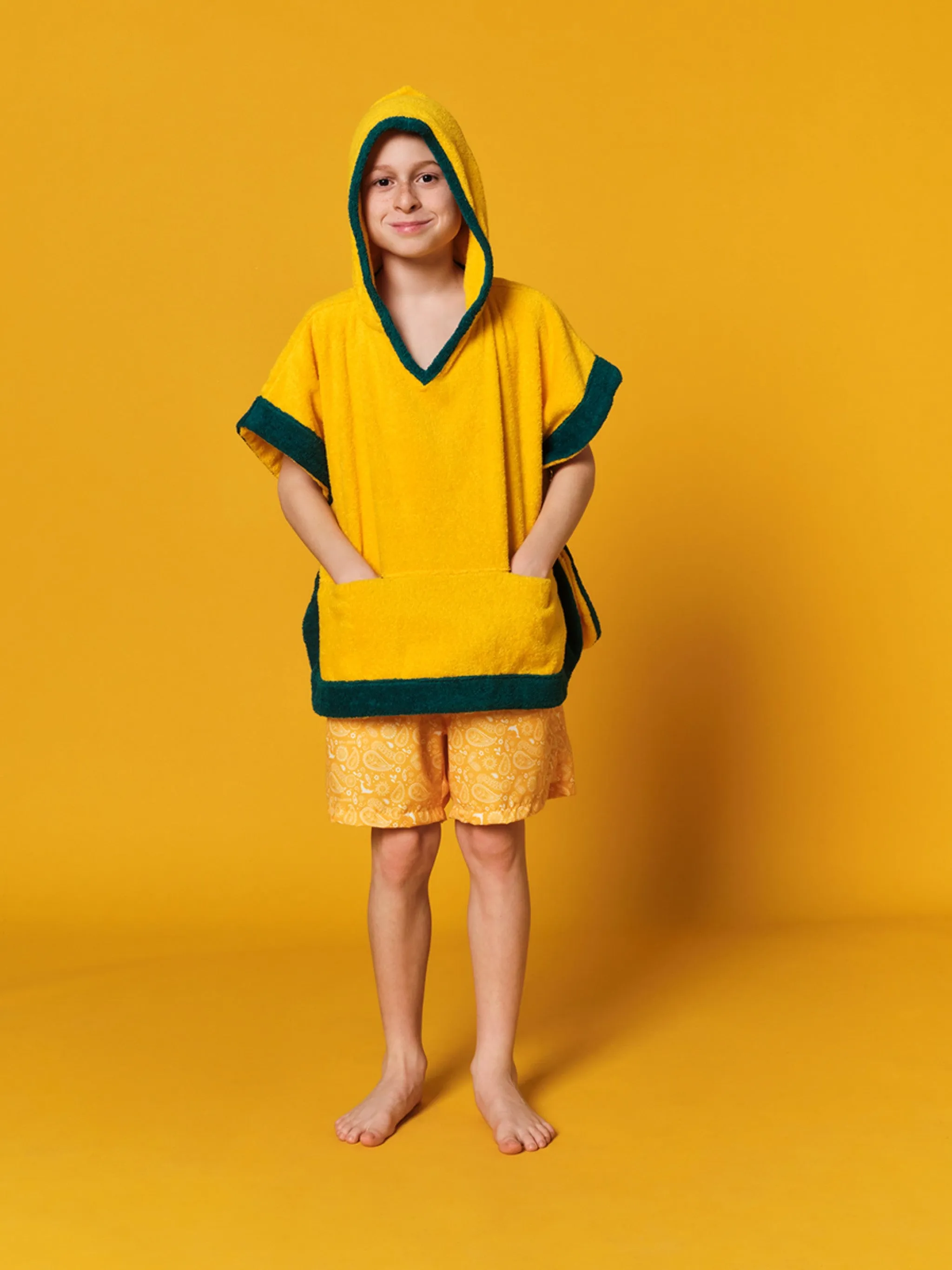 Super Yellow | Kids' Poncho