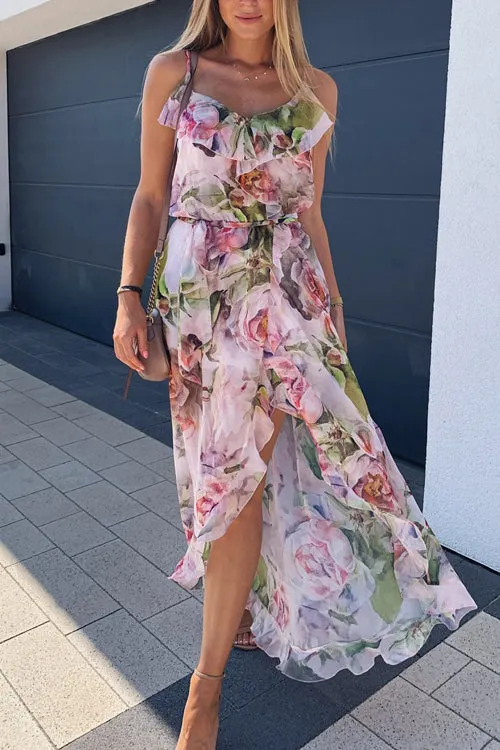 Sweet Like You Floral Print Maxi Dress