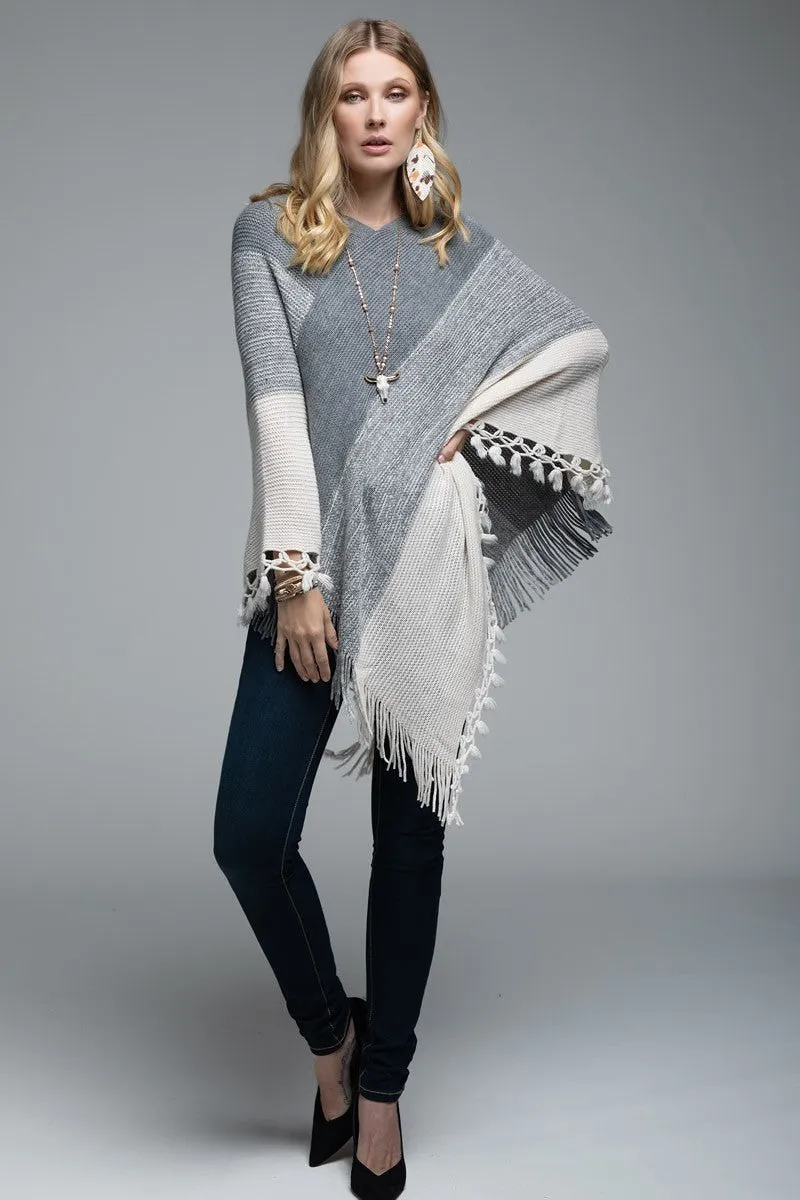 Tassel Poncho