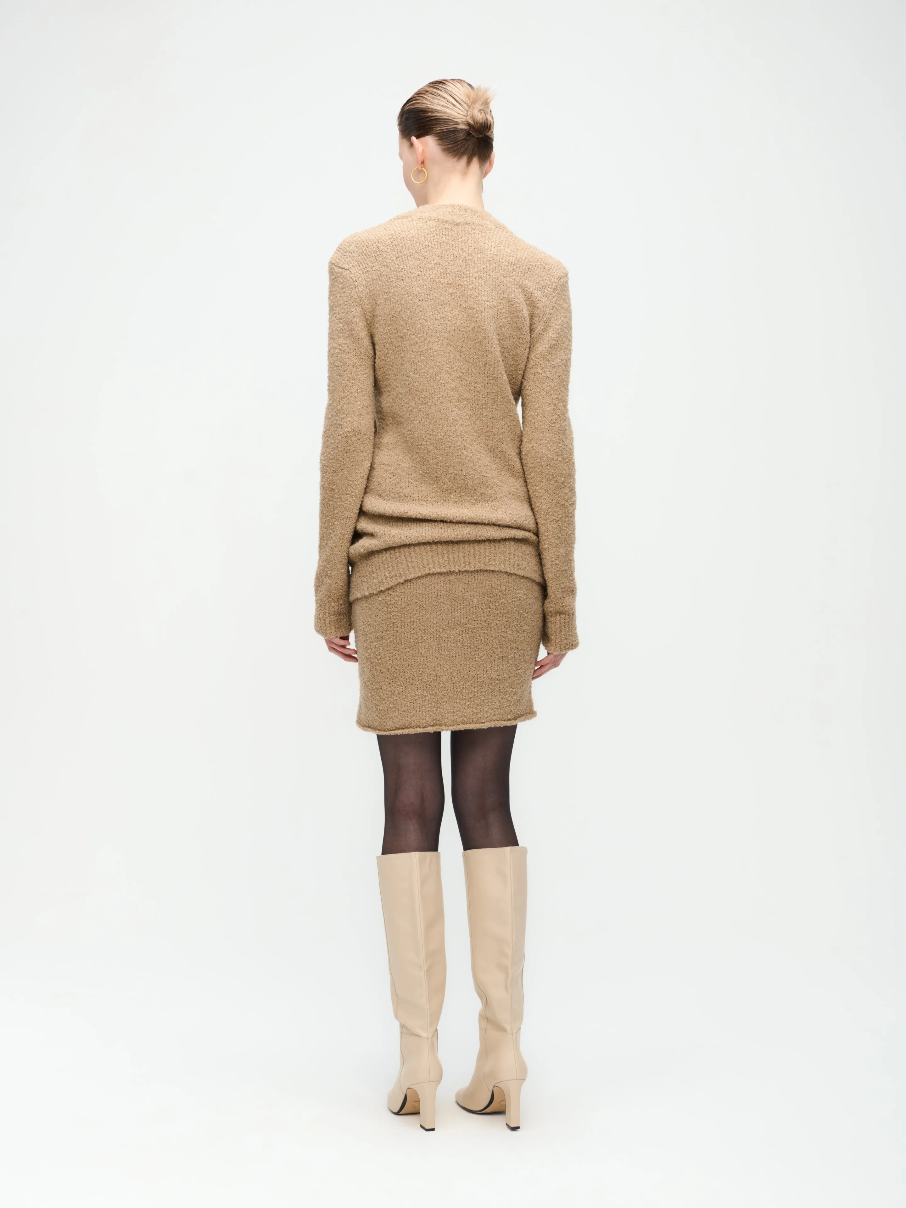 Teddyna Pullover | Beige