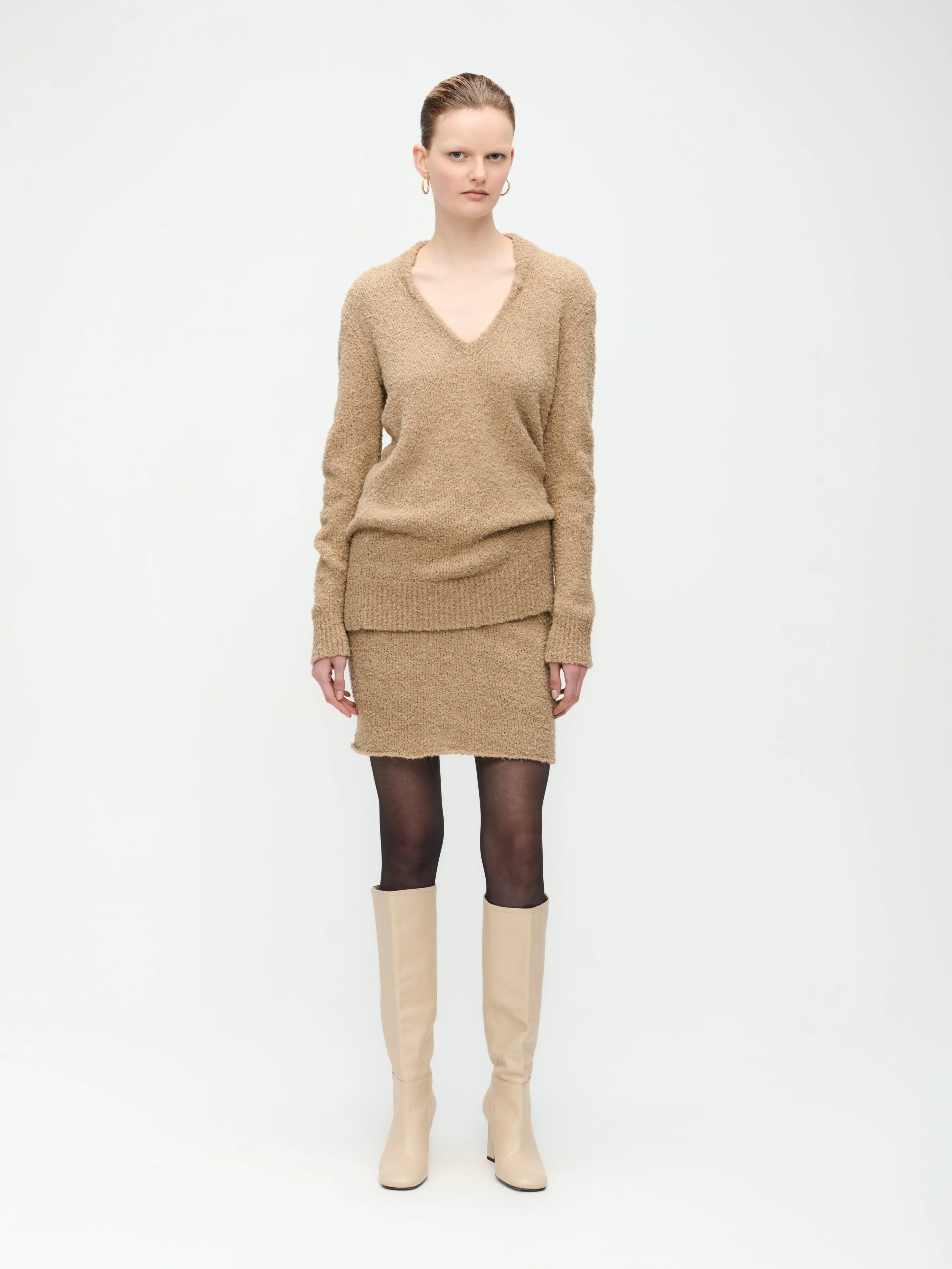 Teddyna Pullover | Beige