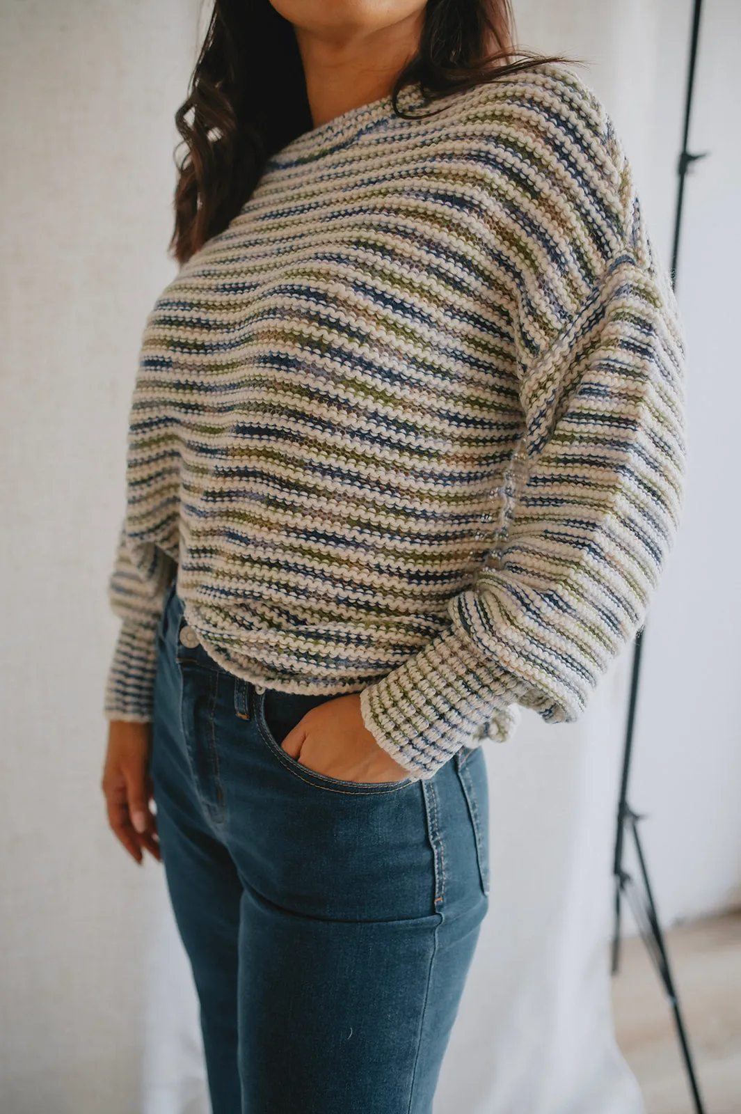 The Lea Stripey Pullover Sweater