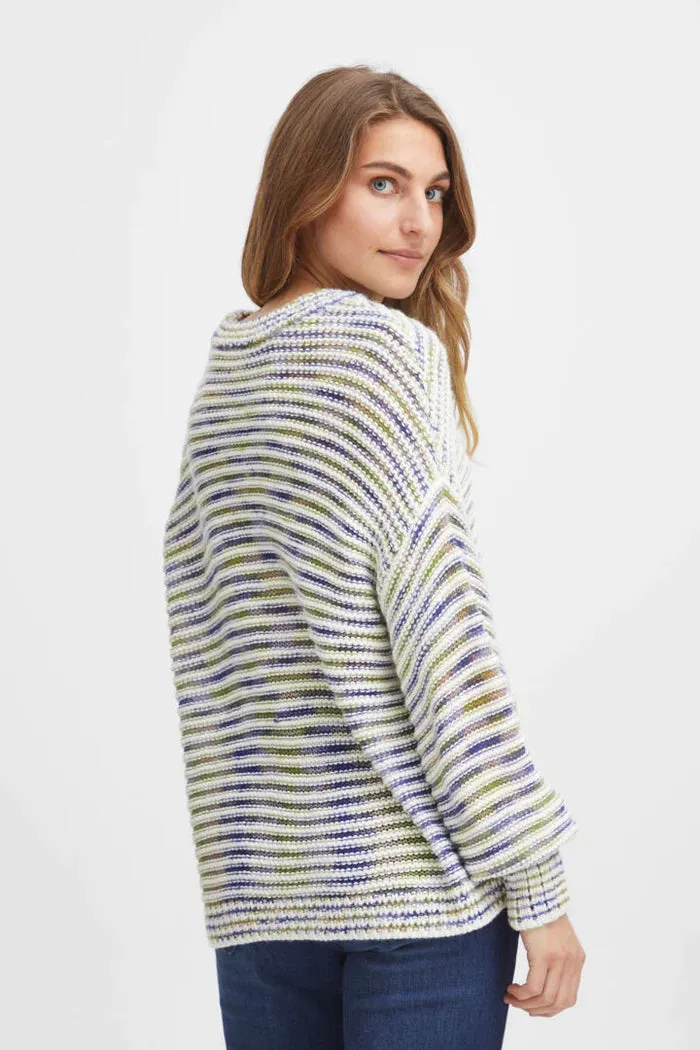 The Lea Stripey Pullover Sweater