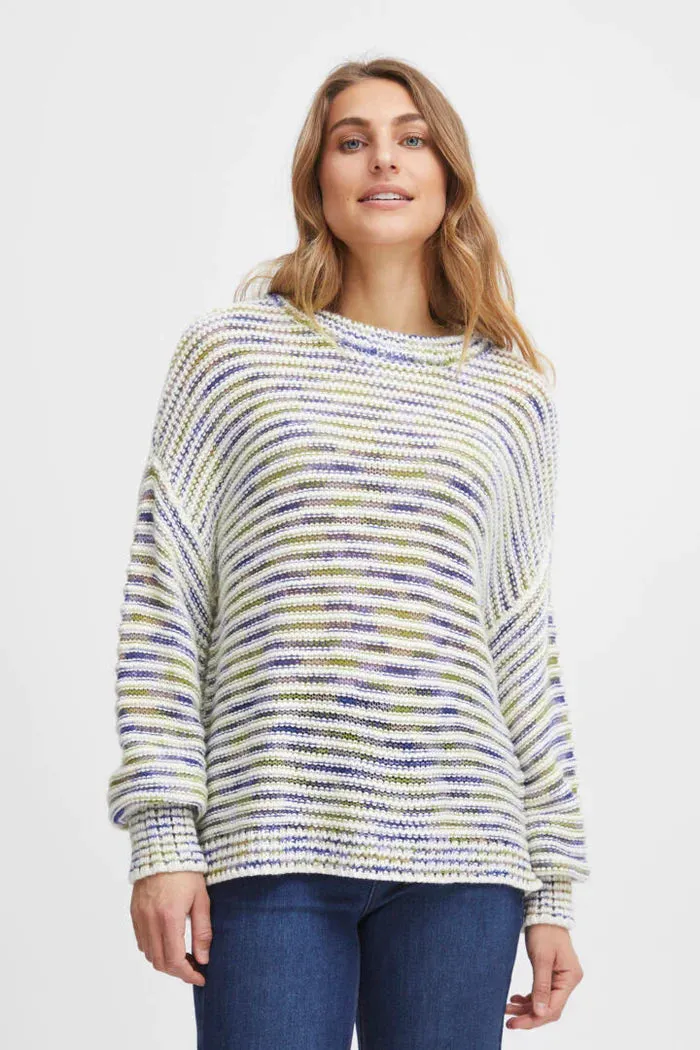 The Lea Stripey Pullover Sweater