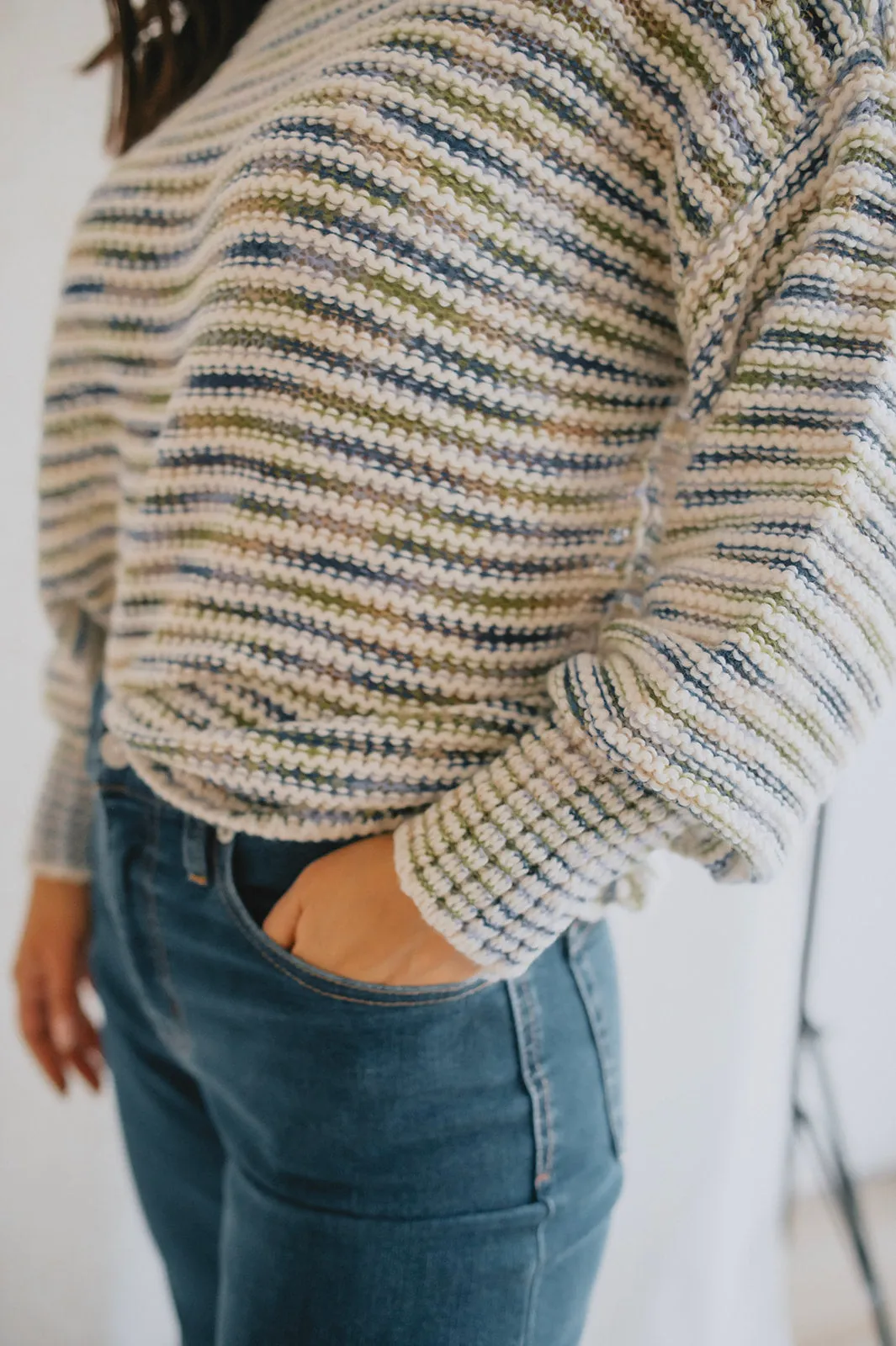 The Lea Stripey Pullover Sweater