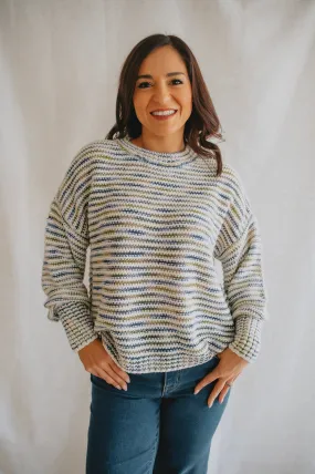 The Lea Stripey Pullover Sweater