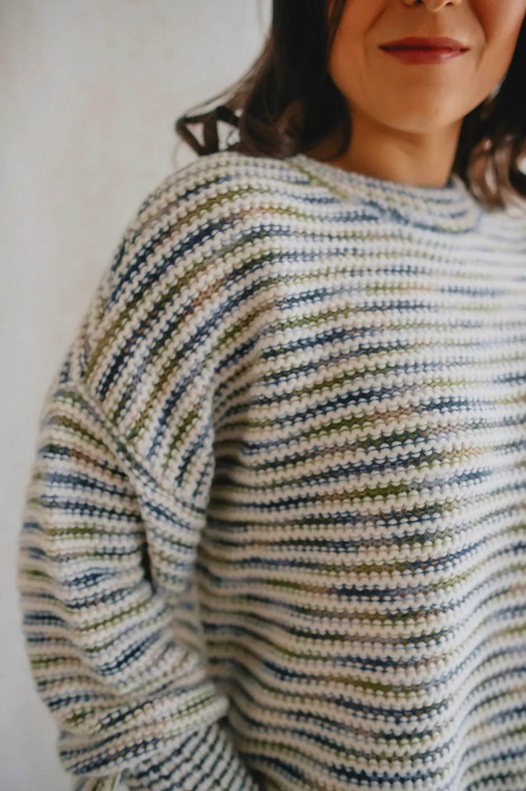 The Lea Stripey Pullover Sweater