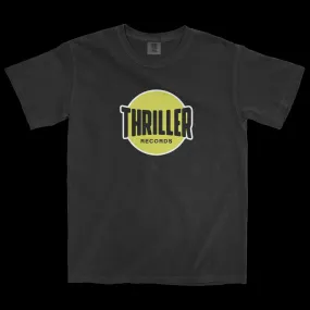 Thriller Records Classic Logo Black Tee