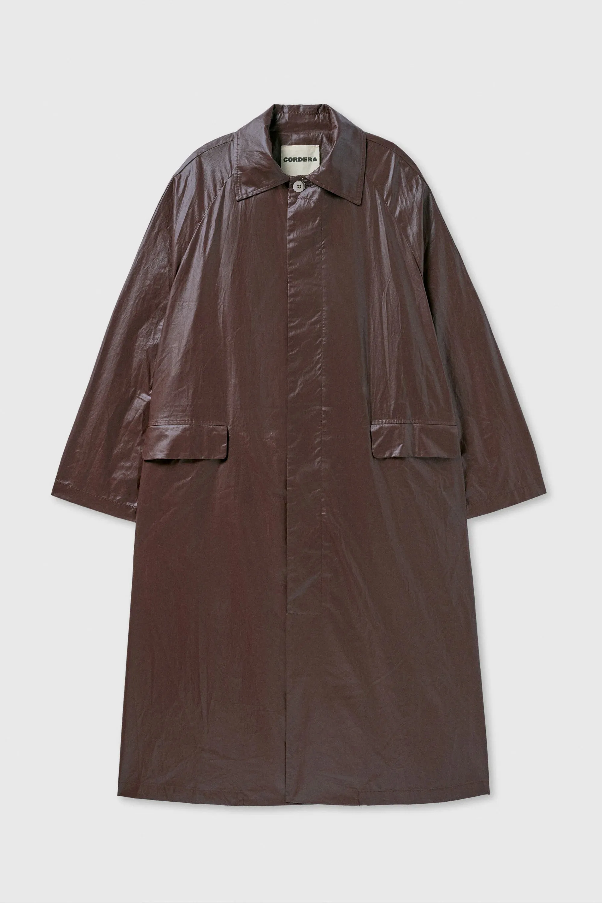 Trench Coat - Prune