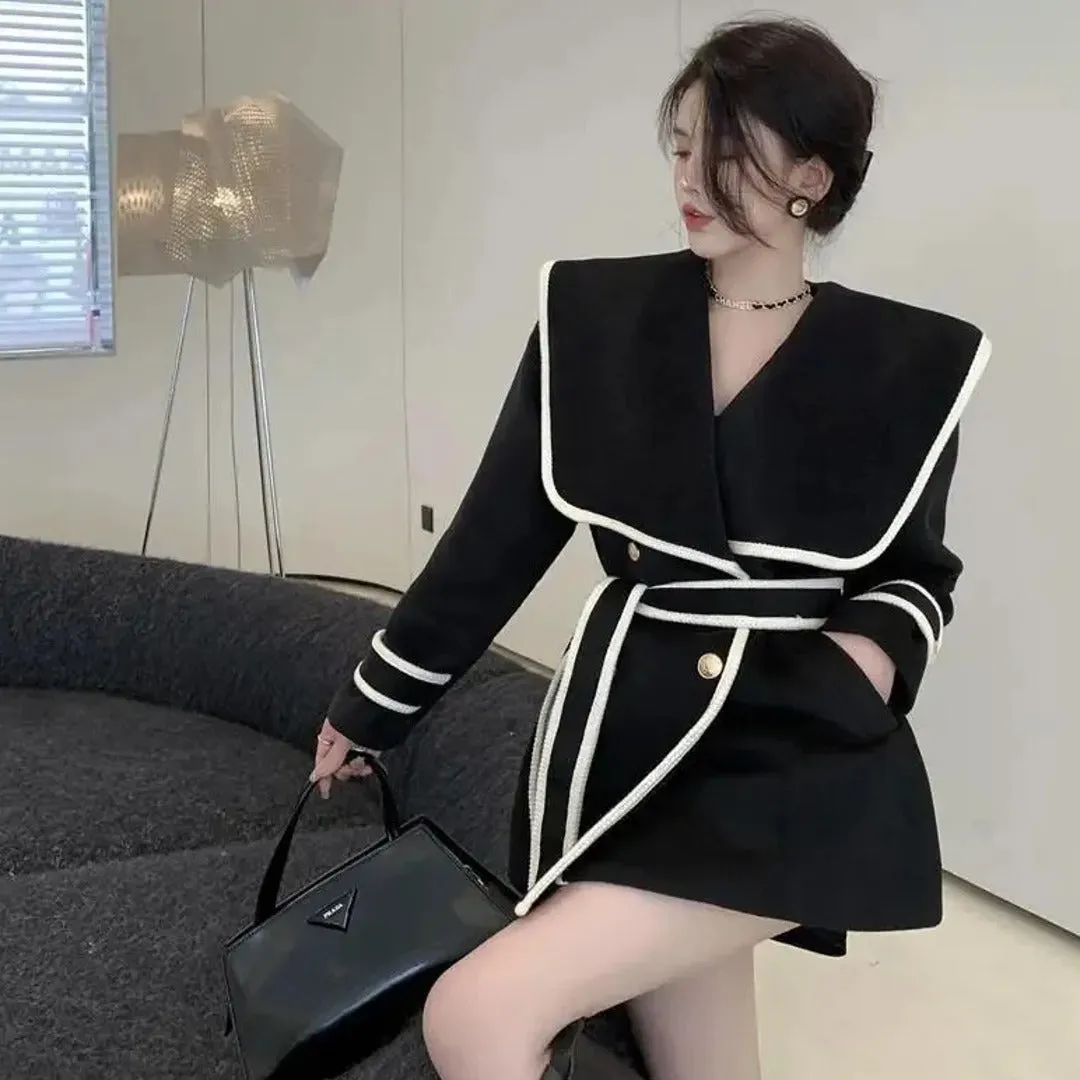 Tunic Trench Winter Coat for Women