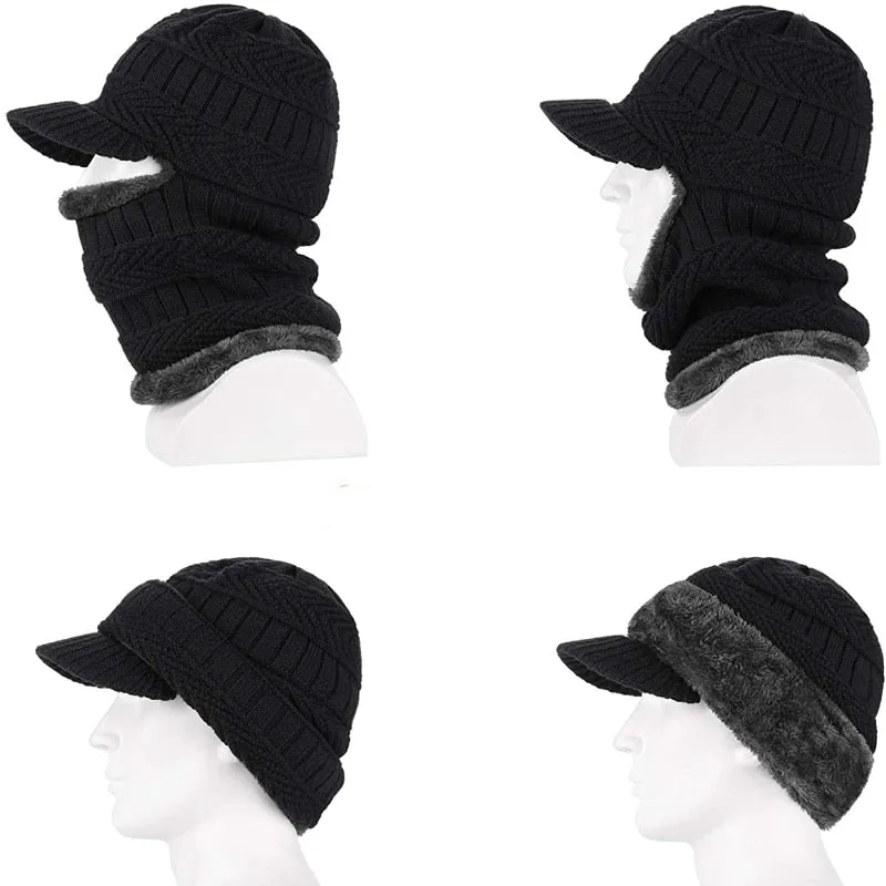 Unisex Hat Scarf Set