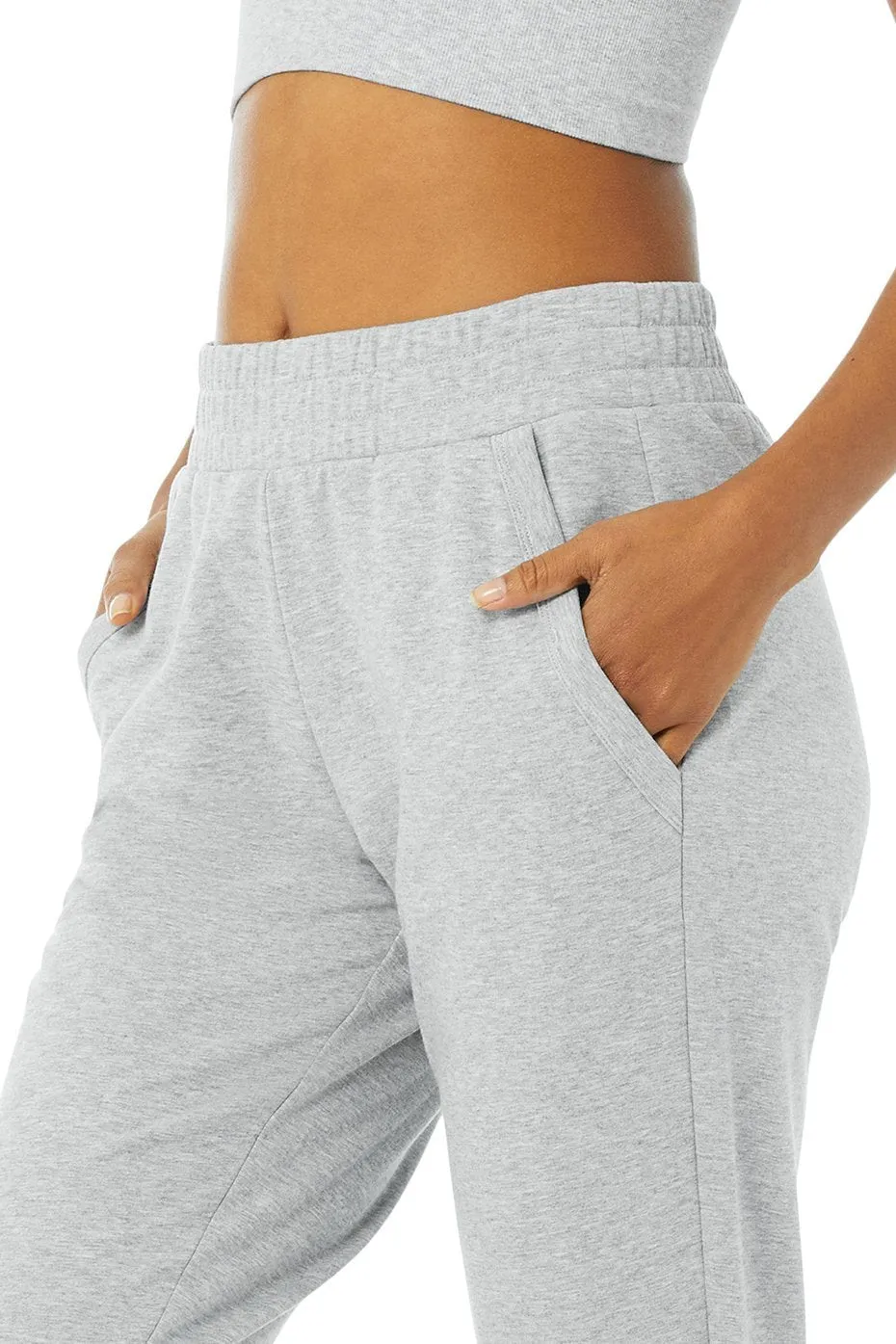 Unwind Sweatpant - Dove Grey Heather