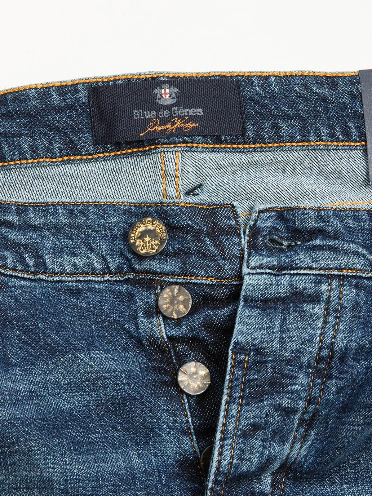 Vinci Vintage Dark Jeans - Blue de Gênes