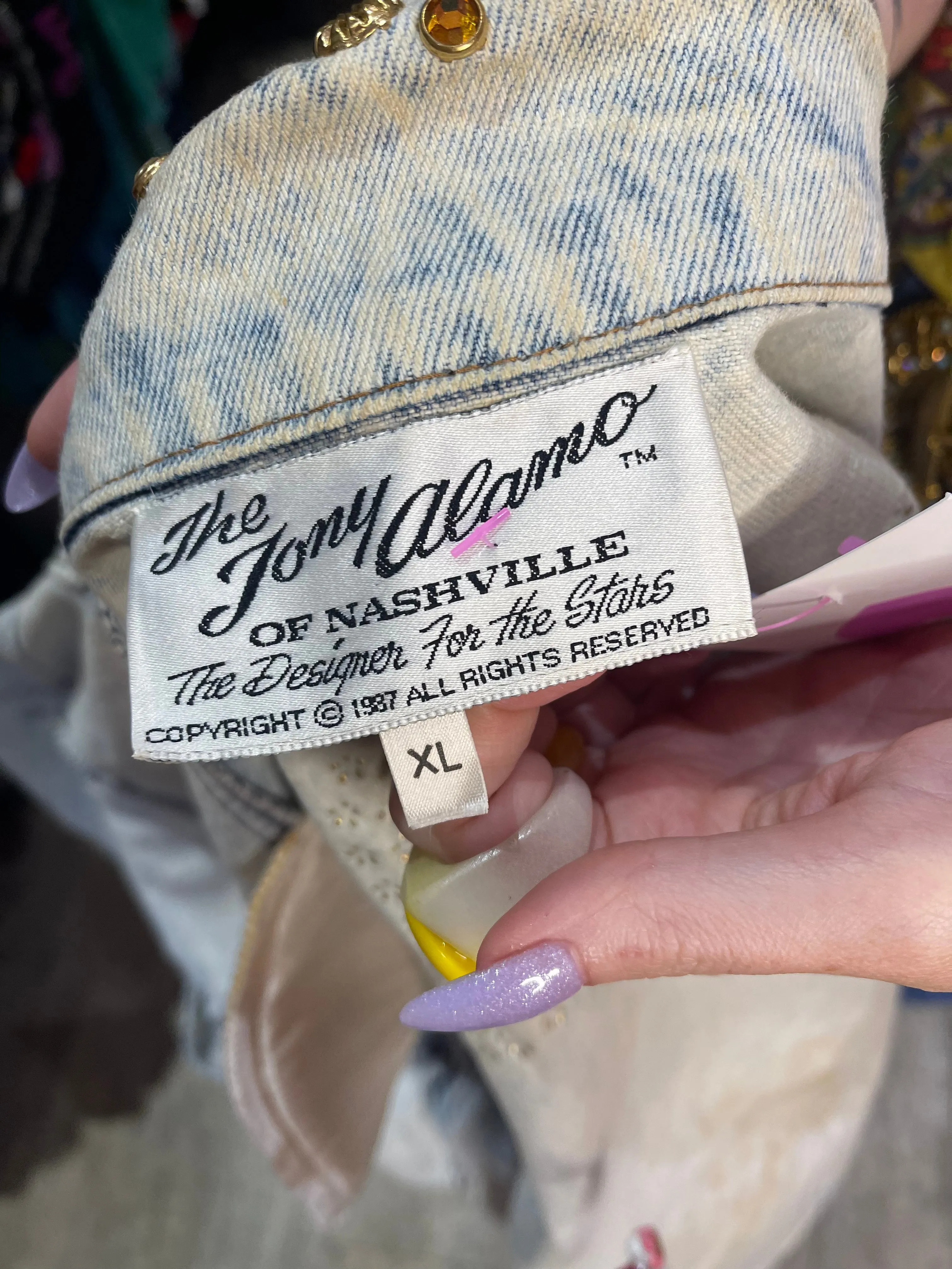 Vintage 1988 Rodeo Jean Jacket