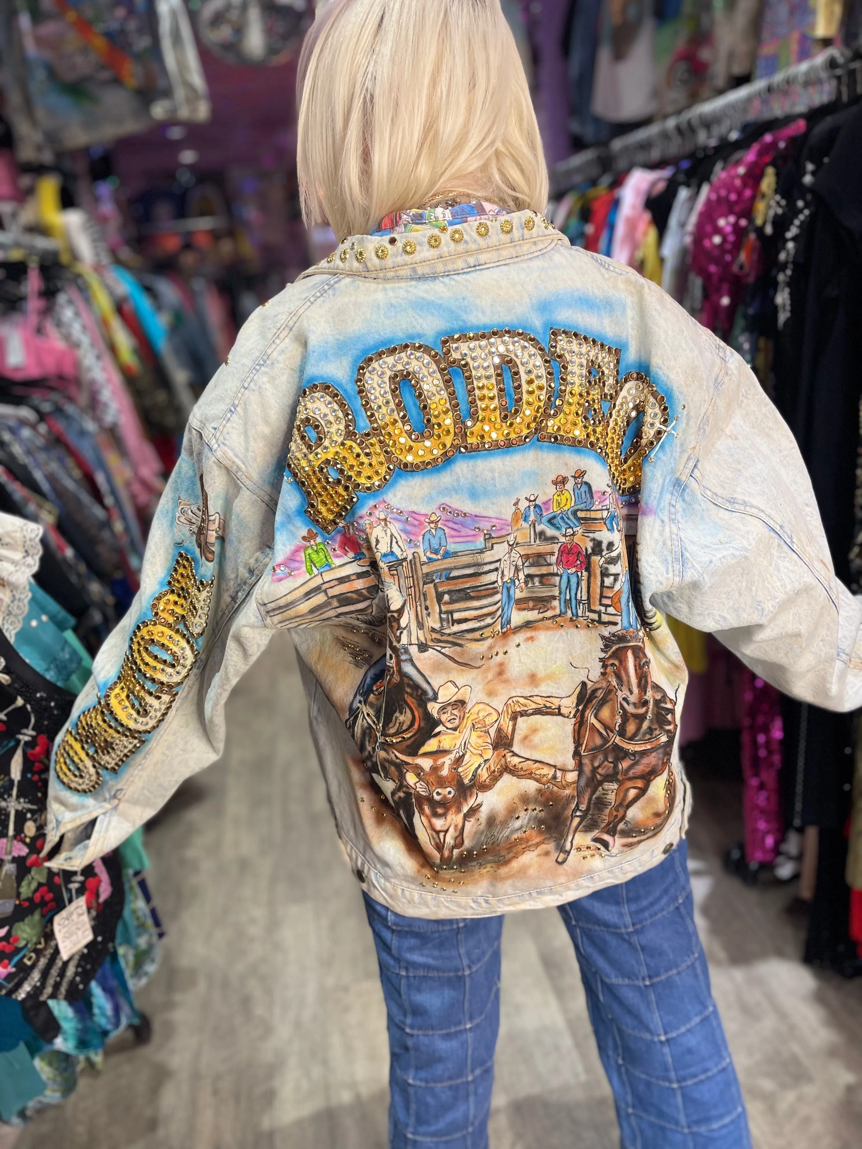 Vintage 1988 Rodeo Jean Jacket